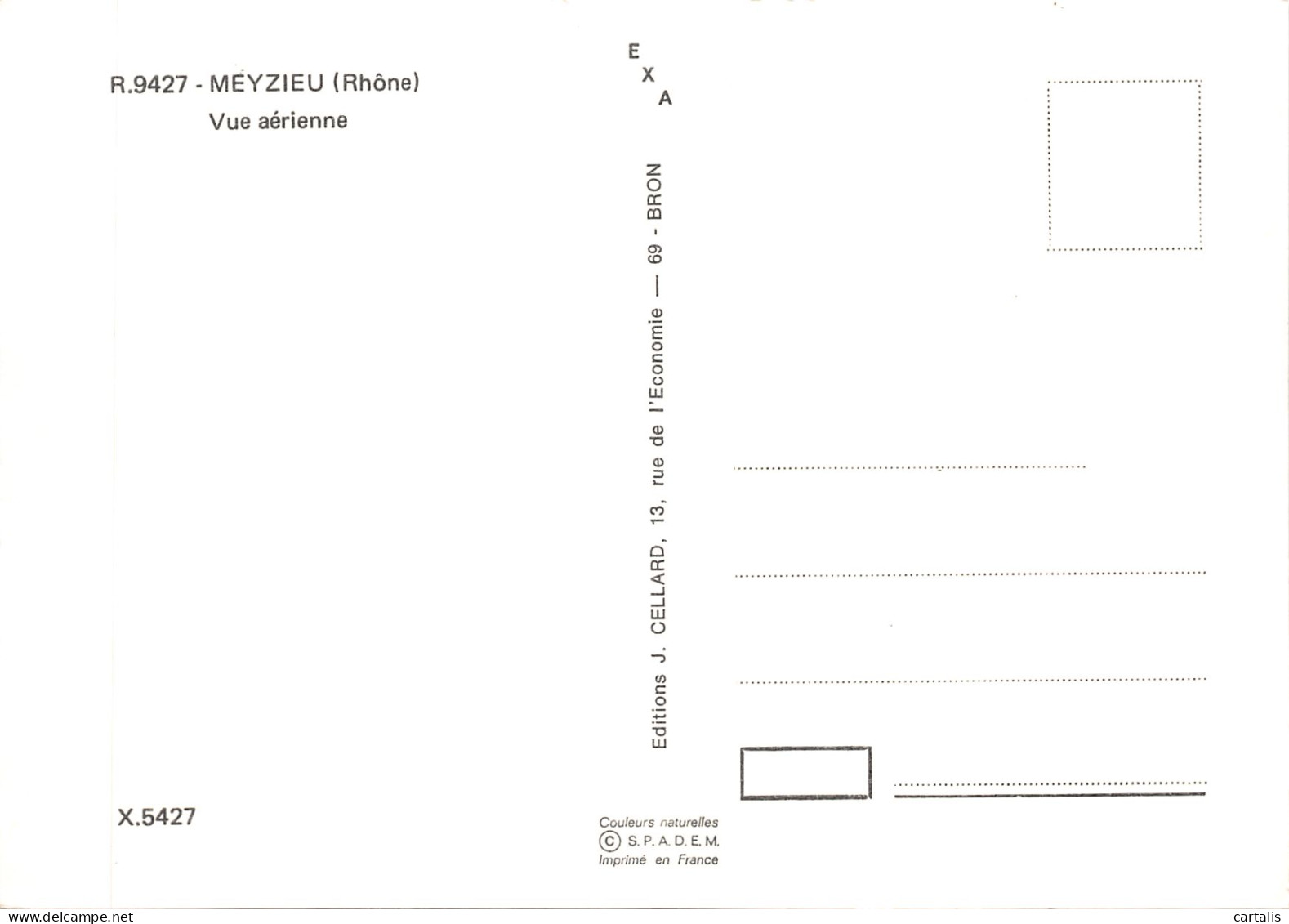 69-MEYZIEU-N 592-C/0325 - Meyzieu