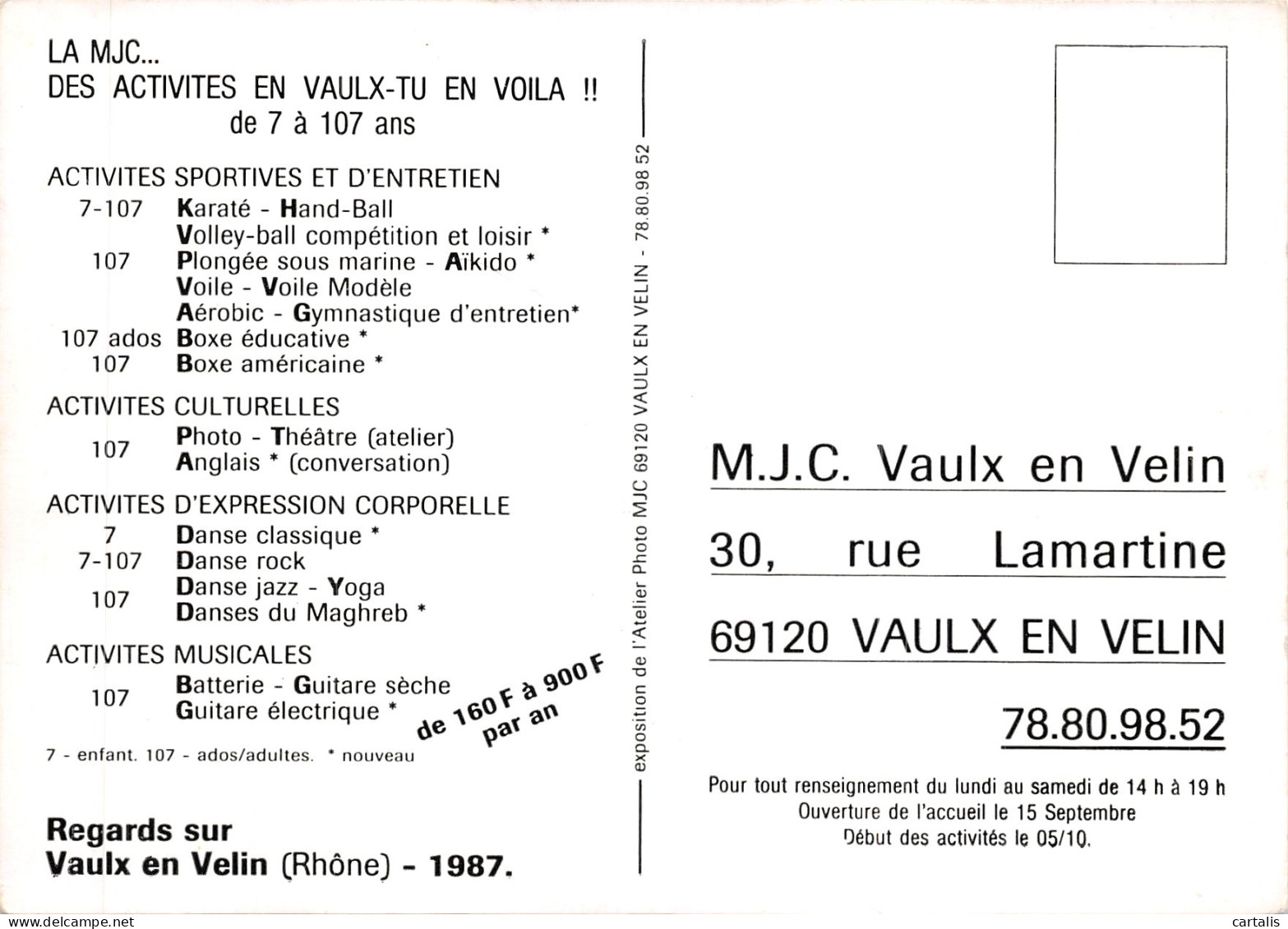 69-VAULX EN VELIN-N 592-C/0241 - Vaux-en-Velin