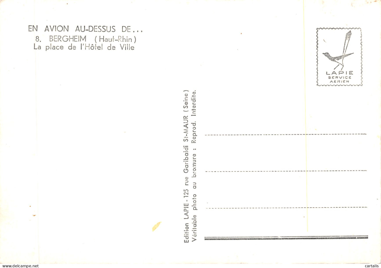 68-BERGHEIM-N 592-C/0221 - Other & Unclassified