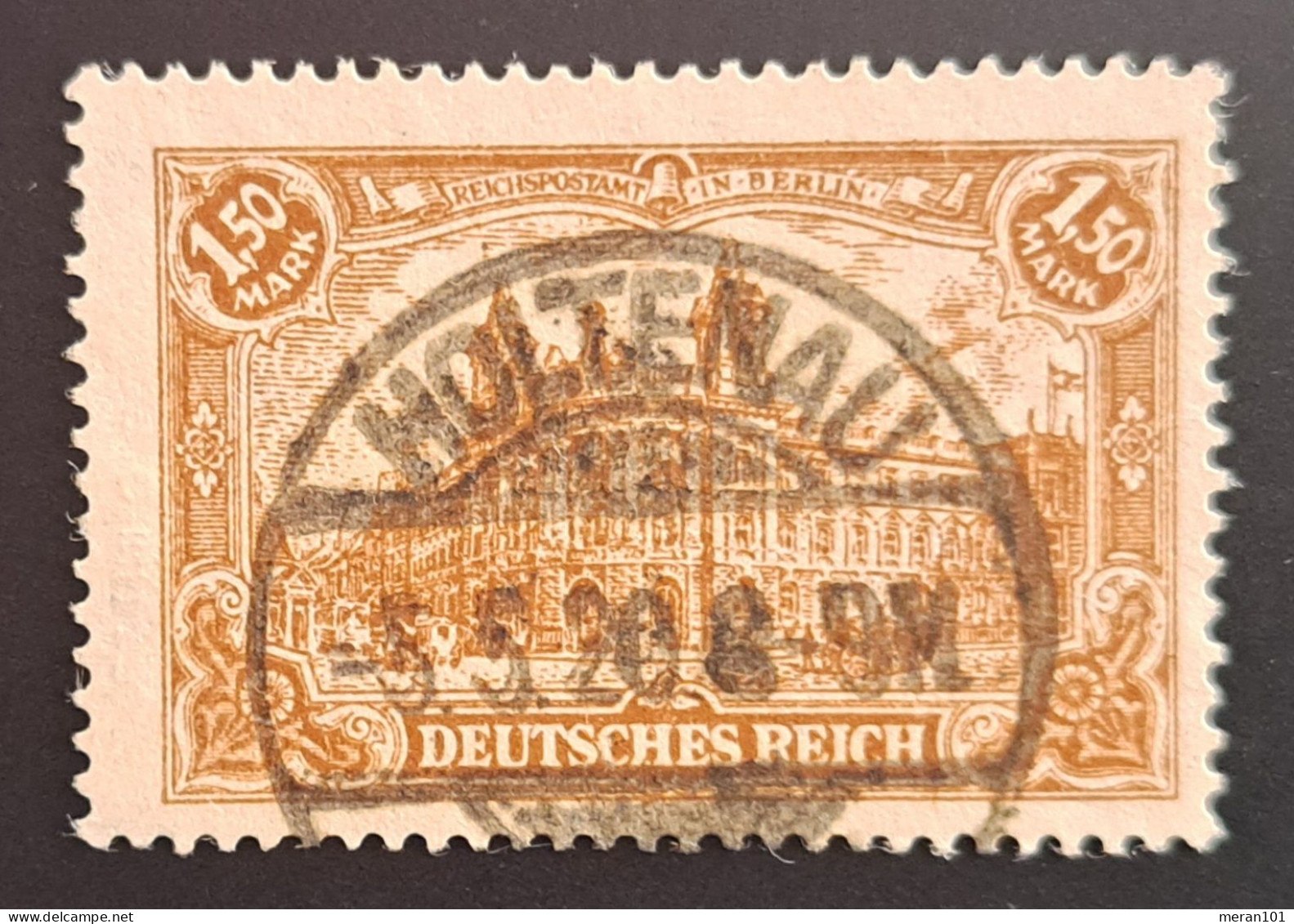 Deutsches Reich 1920, Mi 114c, MOLTENAU, Geprüft - Used Stamps