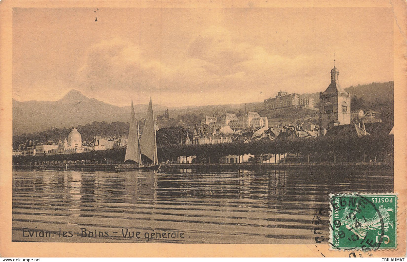 74-EVIAN LES BAINS-N°T5312-B/0377 - Evian-les-Bains