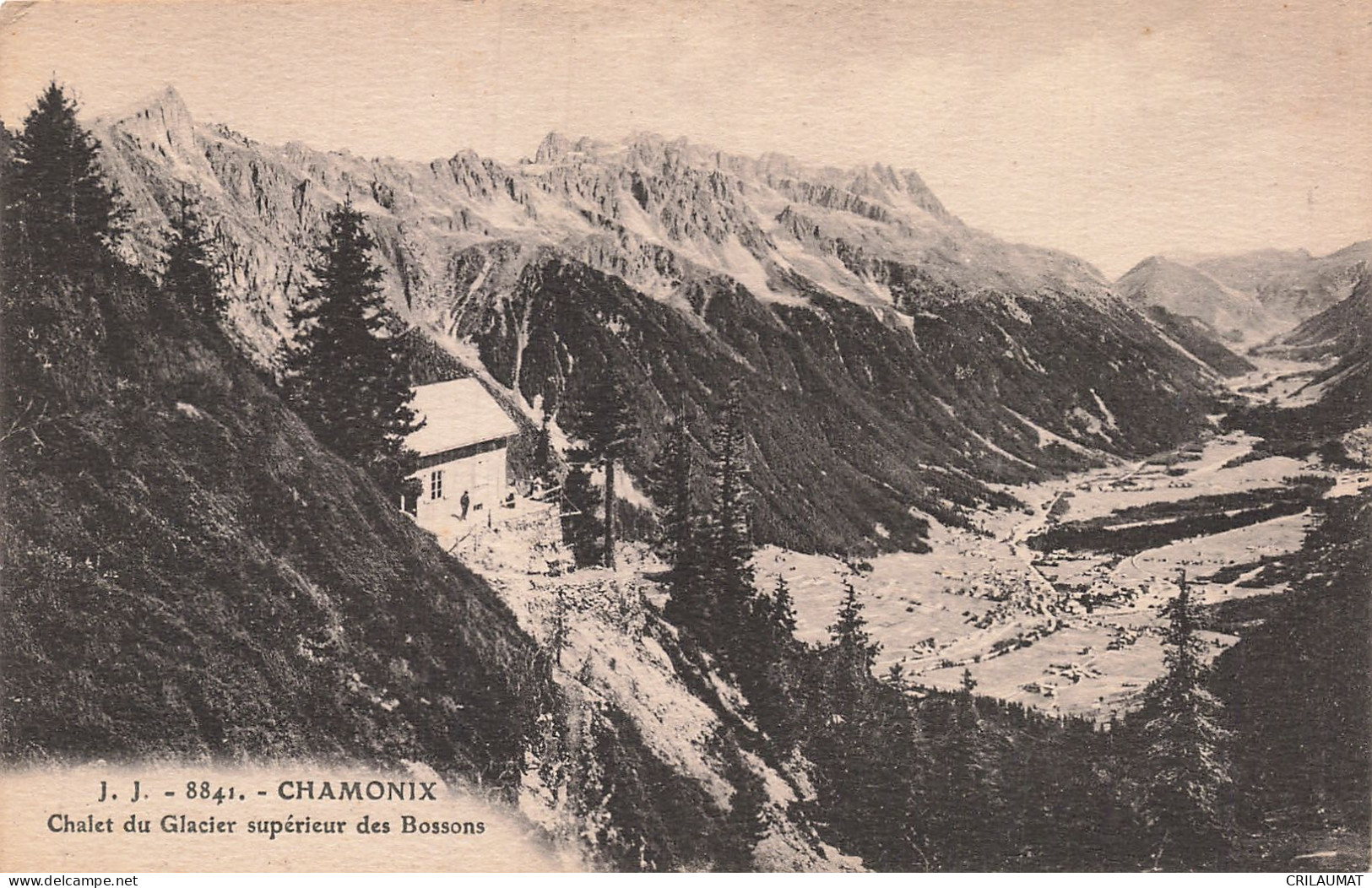 74-CHAMONIX CHALET DU GLACIER DES BOSSONS-N°T5312-B/0225 - Chamonix-Mont-Blanc
