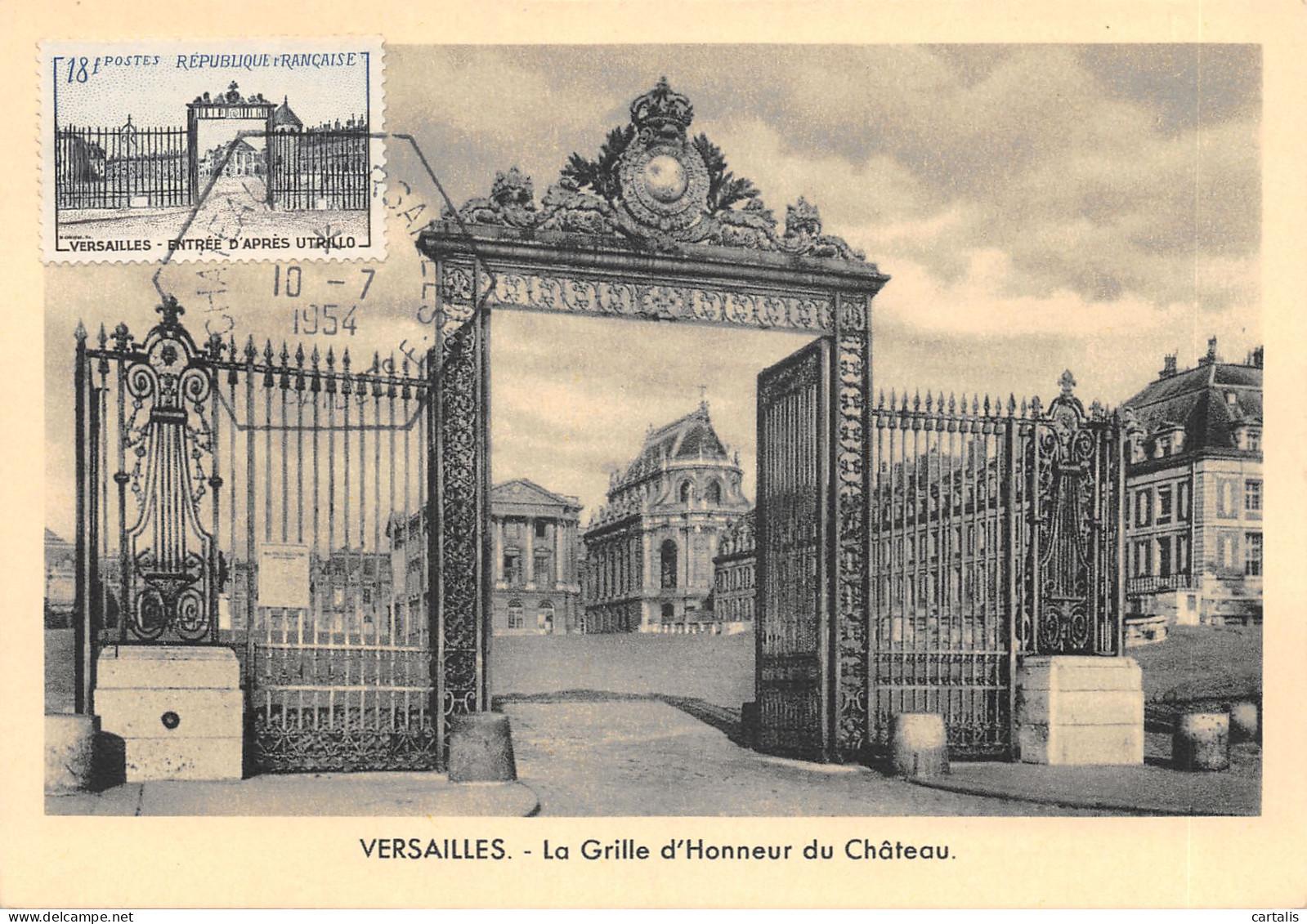78-VERSAILLES-LE CHÂTEAU-N 593-D/0193 - Versailles (Château)