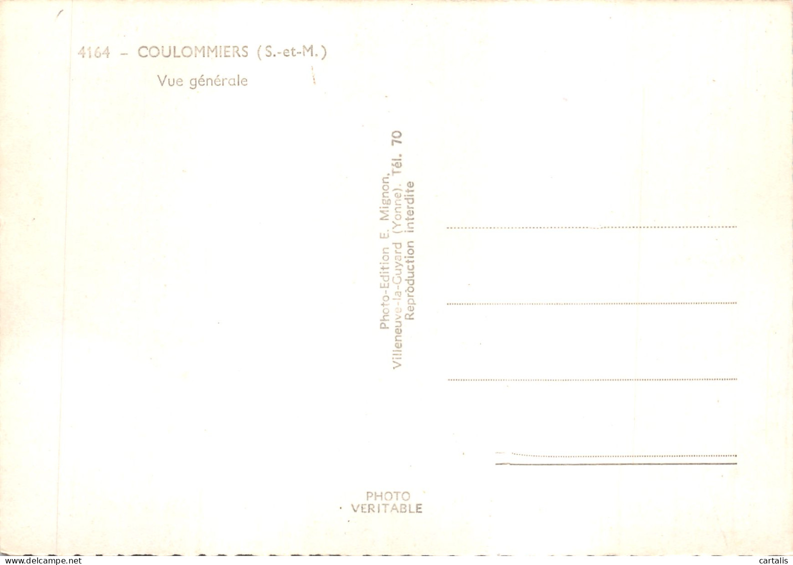 77-COULOMMIERS-N 593-D/0187 - Coulommiers