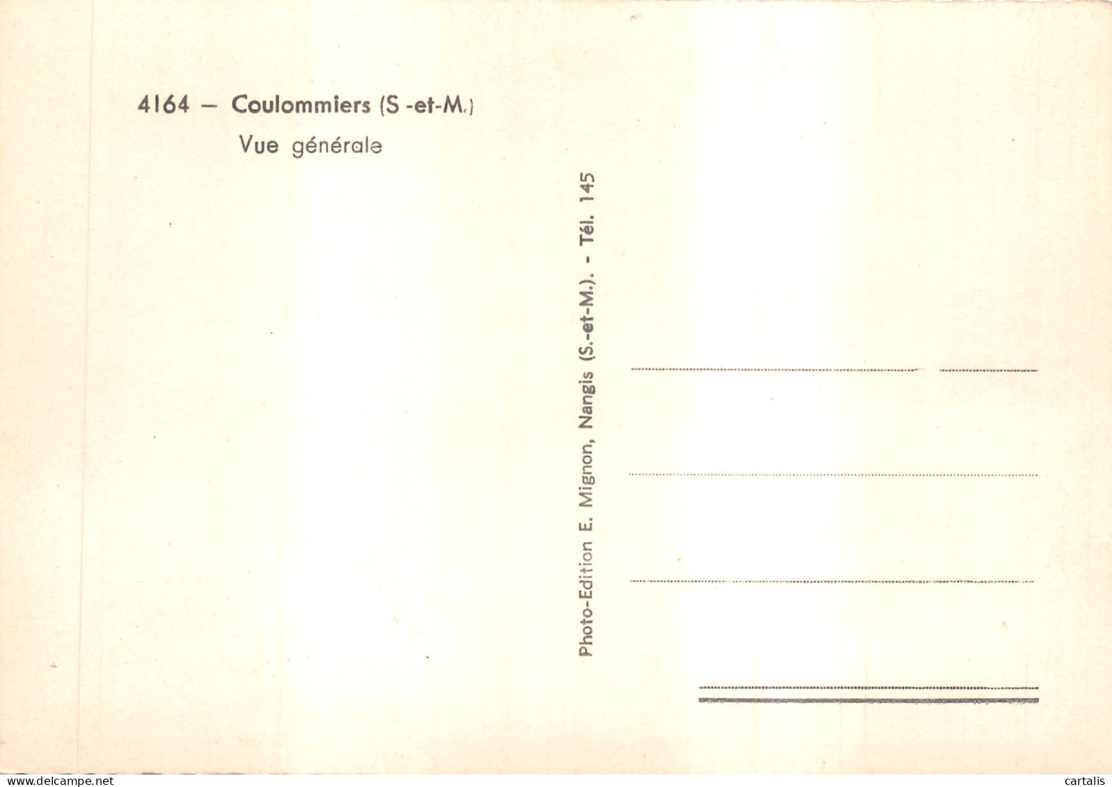 77-COULOMMIERS-N 593-D/0137 - Coulommiers