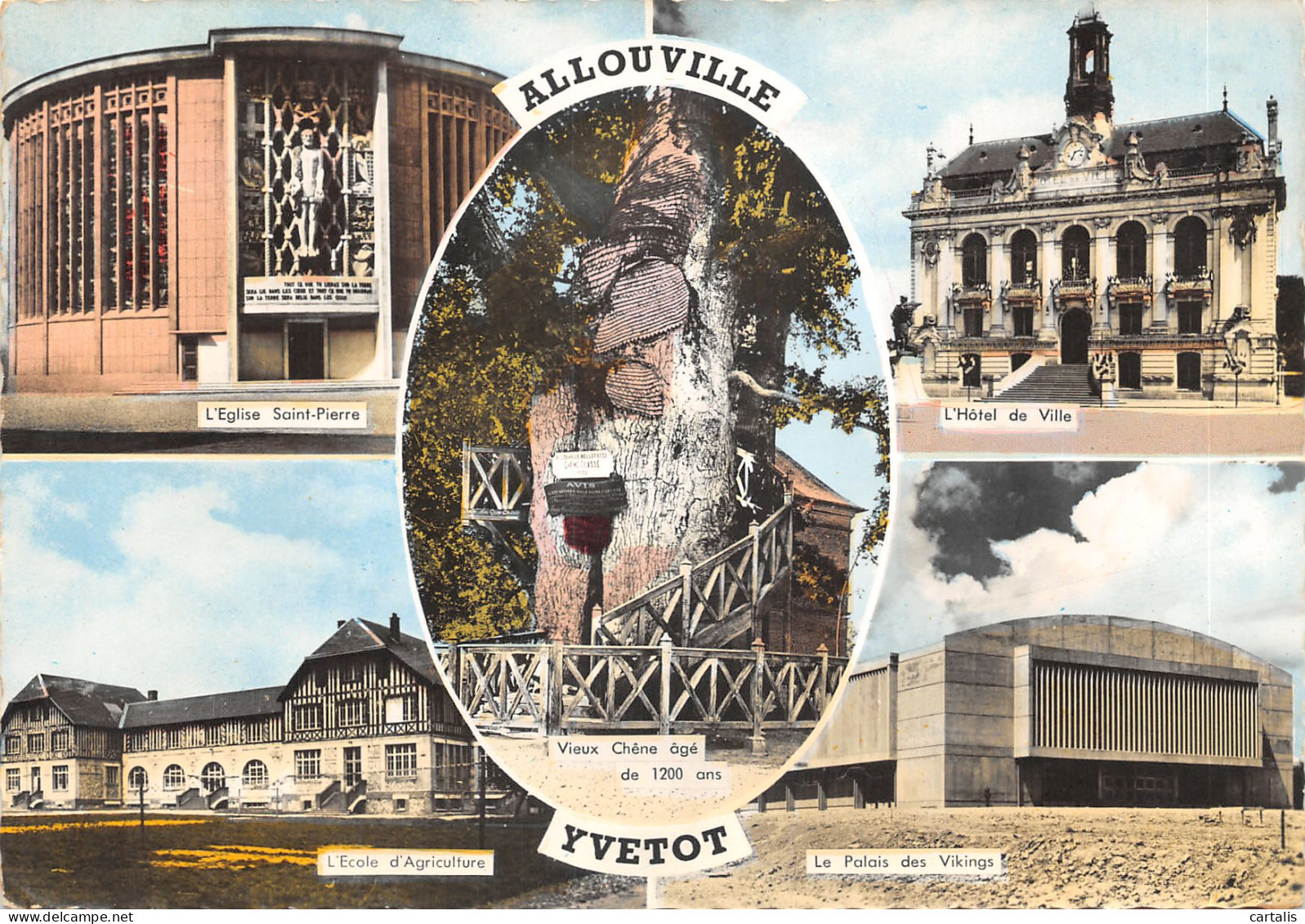 76-ALLOUVILLE-YVETOT-N 593-C/0327 - Allouville-Bellefosse