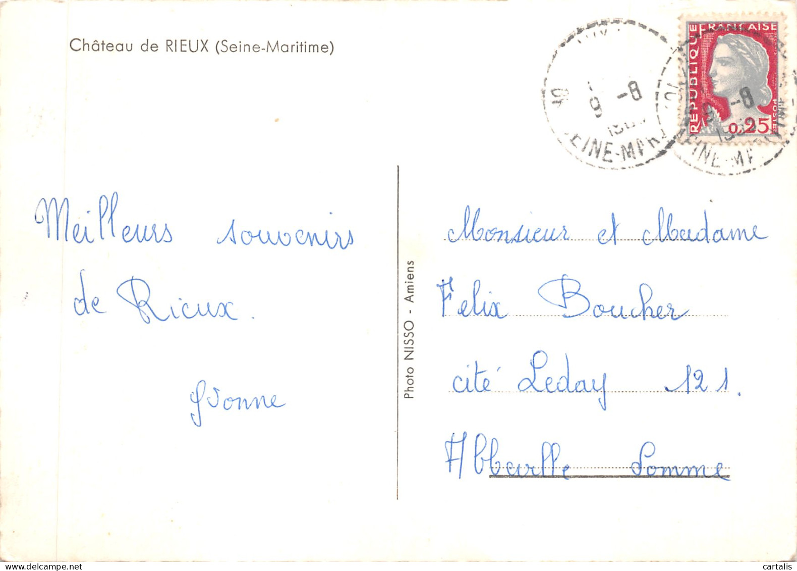 76-RIEUX-LE CHÂTEAU-N 593-C/0219 - Other & Unclassified