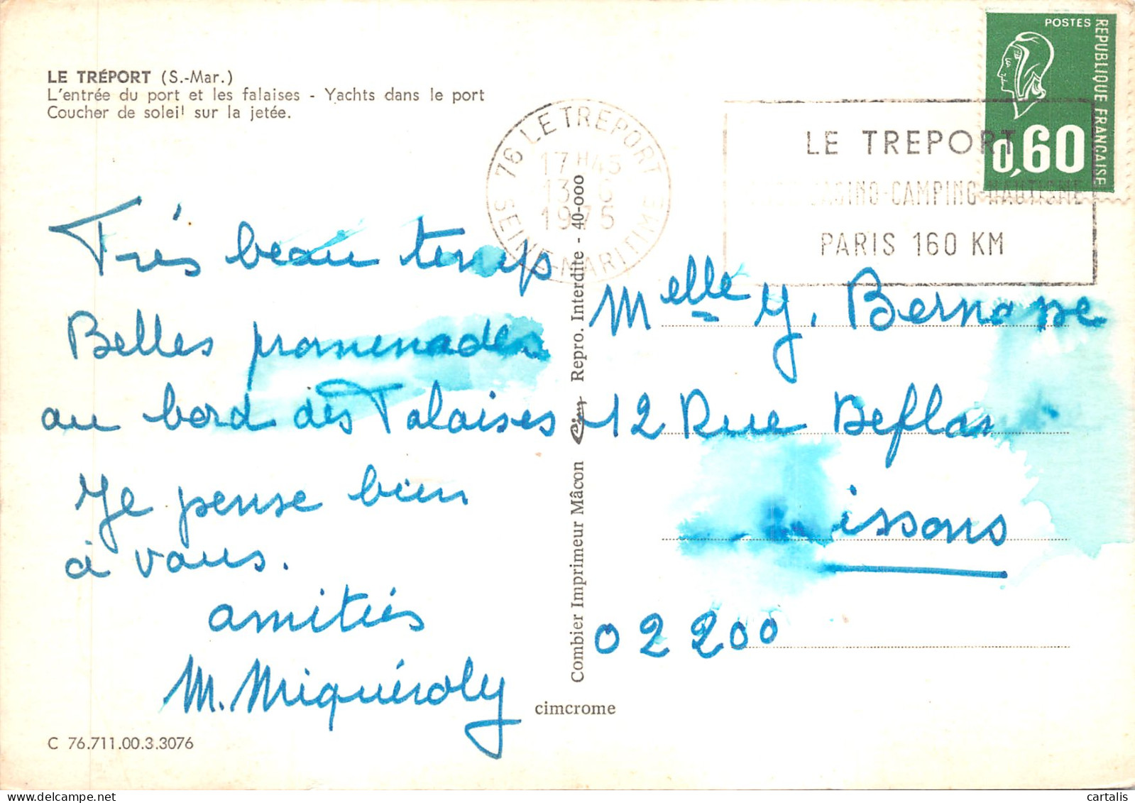 76-LE TREPORT-N 593-C/0215 - Le Treport