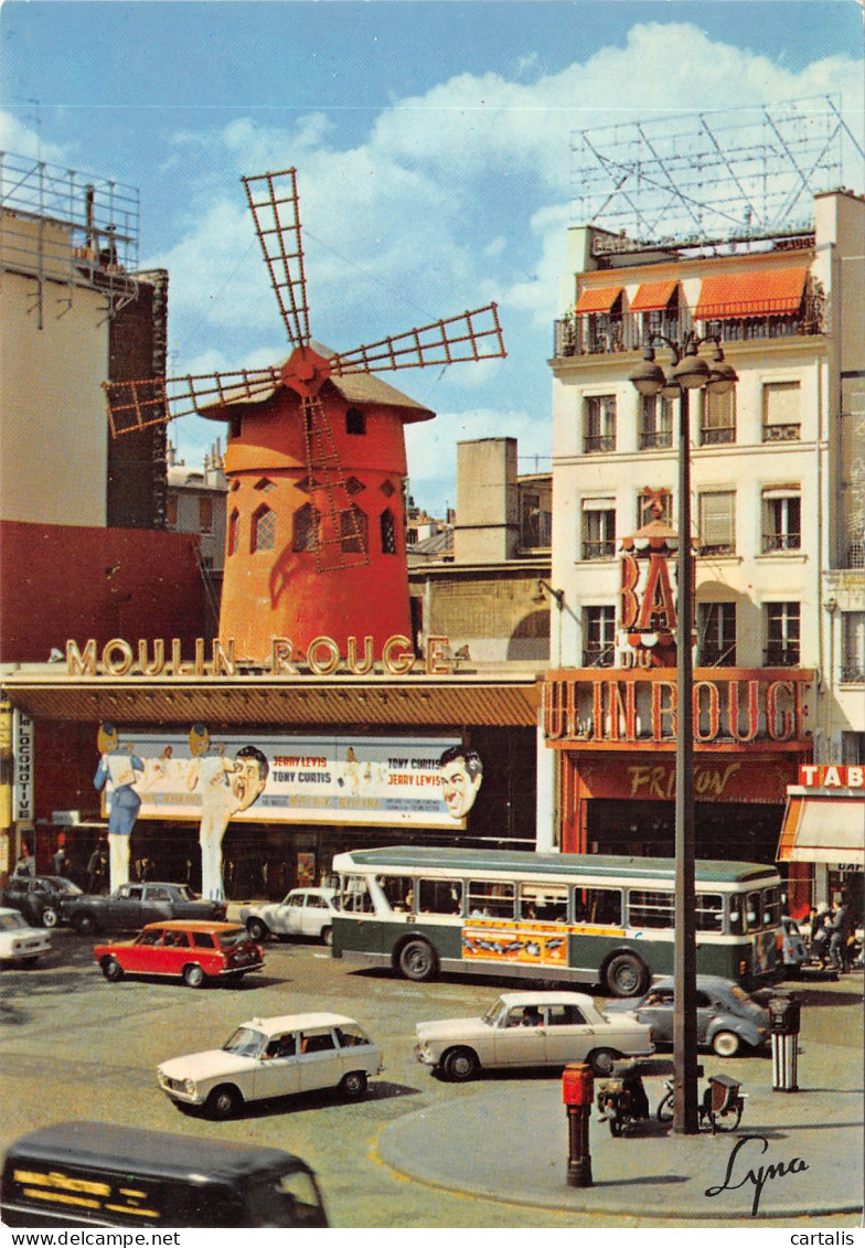 75-PARIS-LE MOULIN ROUGE-N 593-C/0185 - Andere & Zonder Classificatie