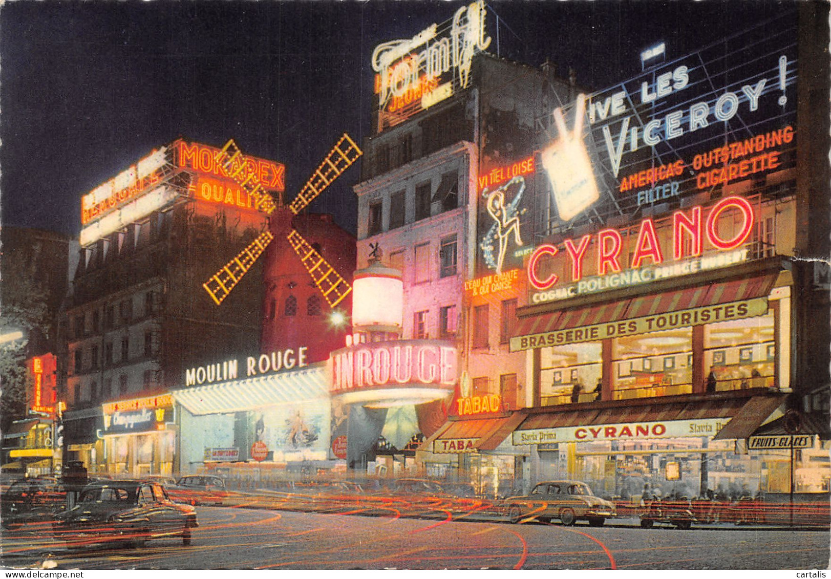 75-PARIS-LE MOULIN ROUGE-N 593-C/0177 - Andere & Zonder Classificatie