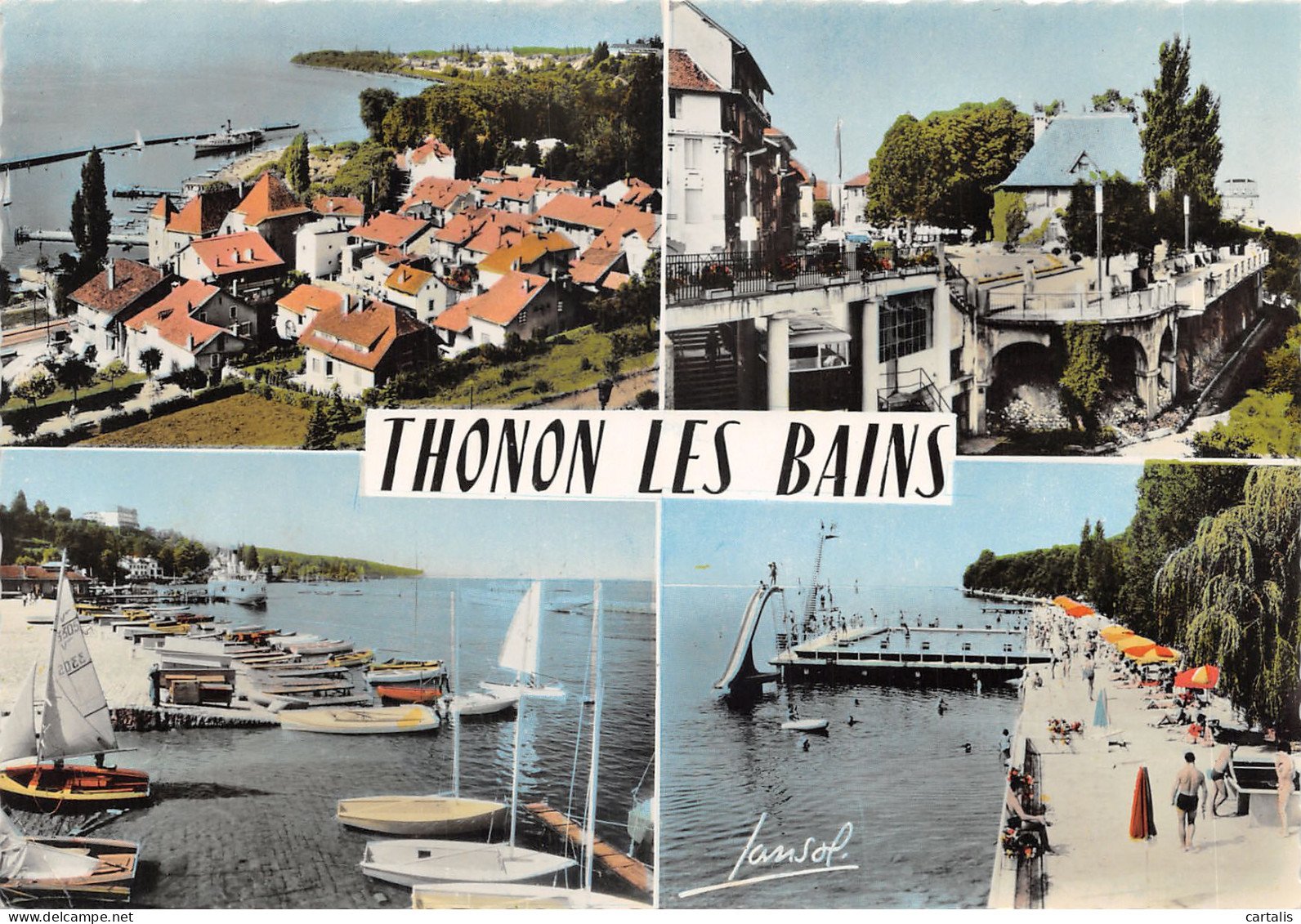 74-THONON LES BAINS-N 593-C/0109 - Thonon-les-Bains