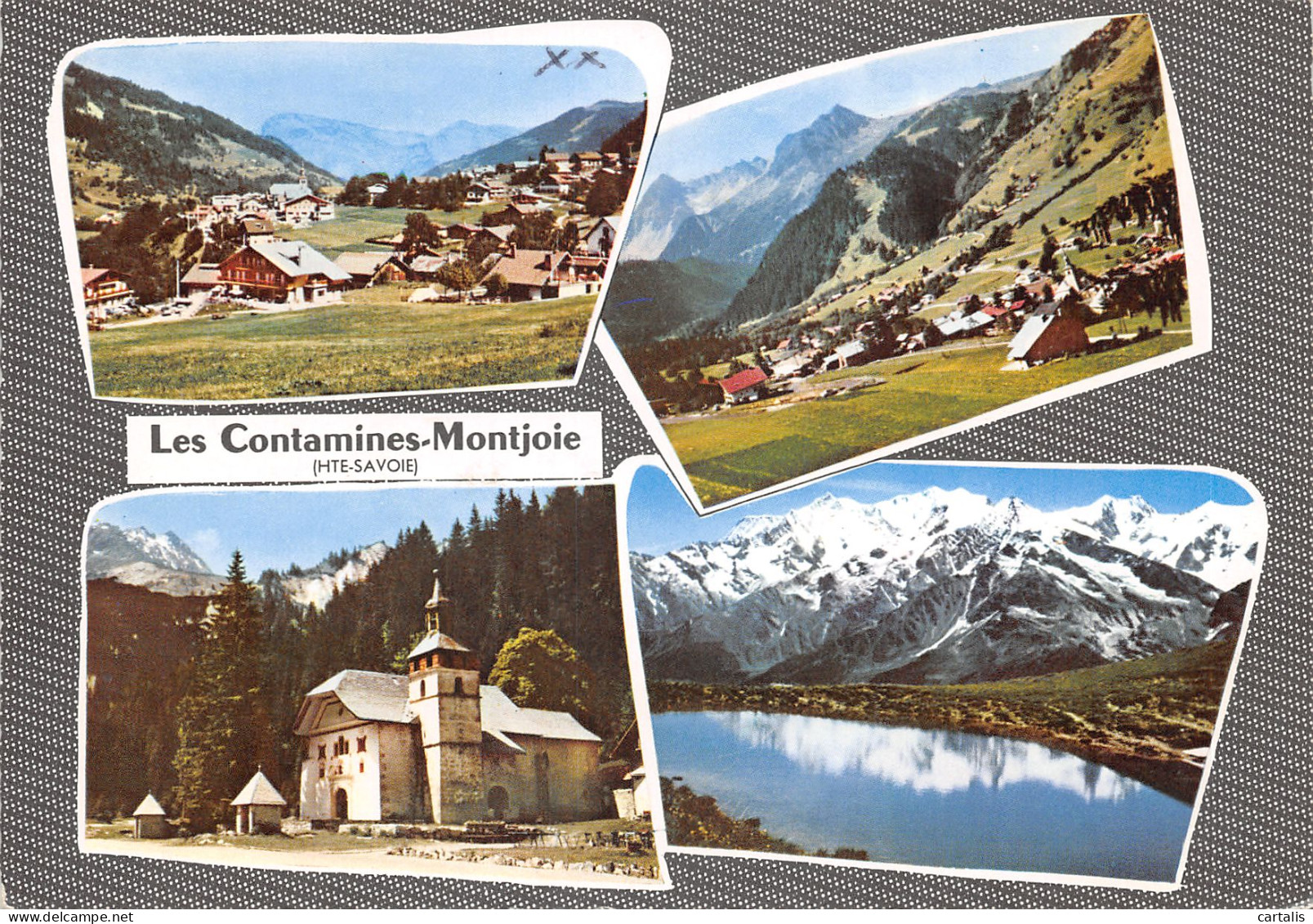 74-LES CONTAMINES MONTJOIE-N 593-B/0353 - Les Contamines-Montjoie
