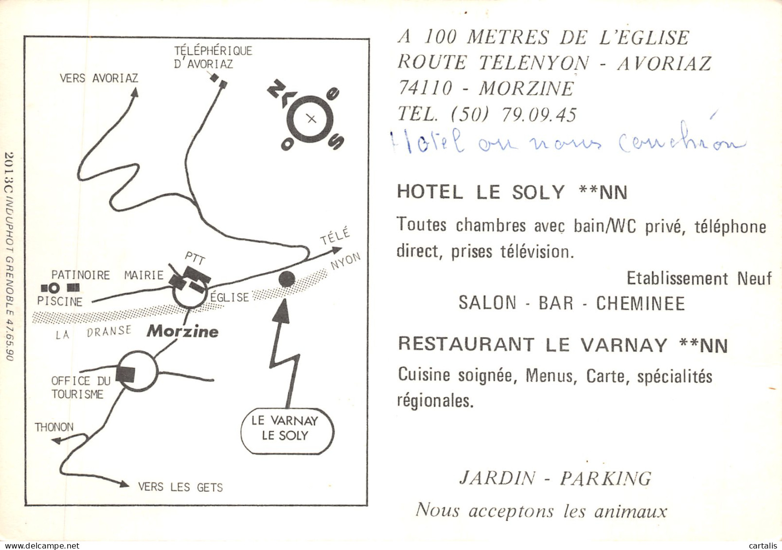 74-MORZINE-N 593-B/0271 - Morzine