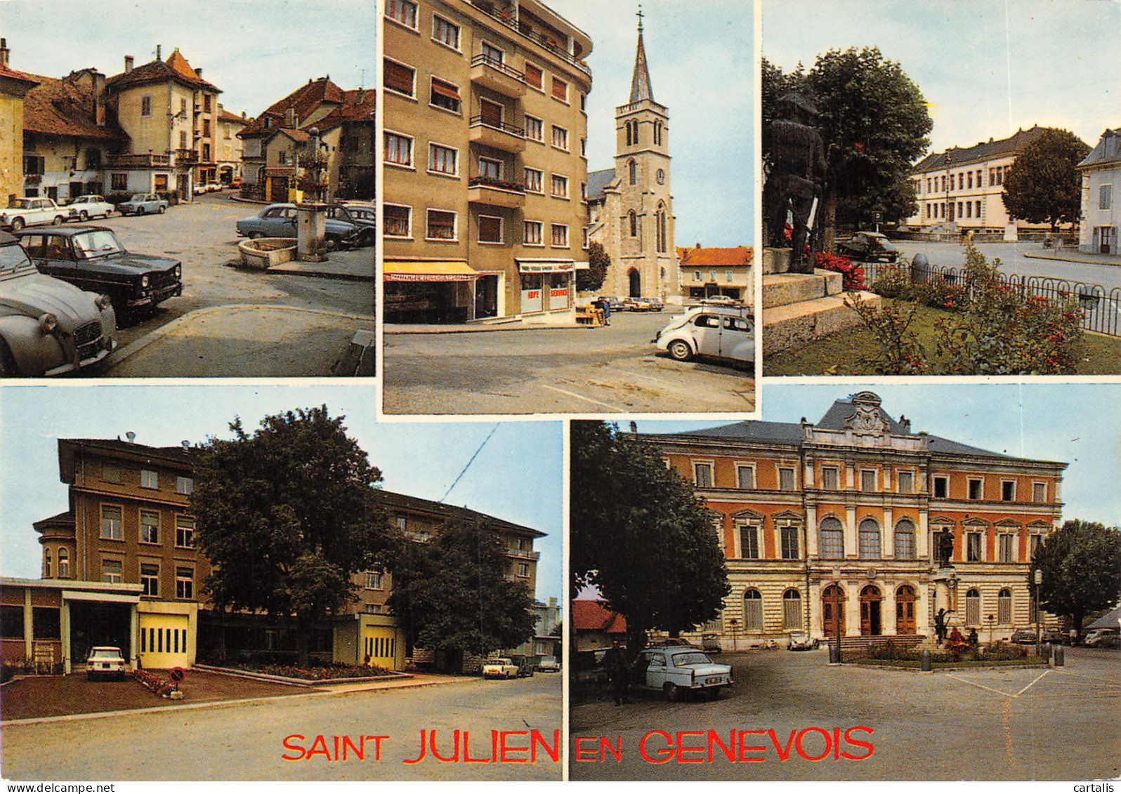 74-SAINT JULIEN EN GENEVOIS-N 593-B/0091 - Saint-Julien-en-Genevois