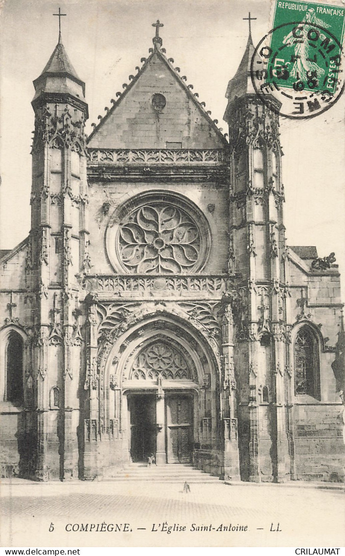 60-COMPIEGNE EGLISE SAINT ANTOINE-N°T5312-E/0303 - Compiegne