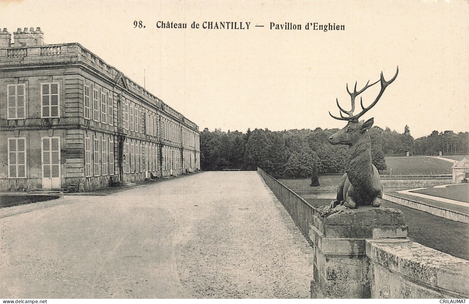 60-CHANTILLY LE CHATEAU-N°T5312-E/0277 - Chantilly