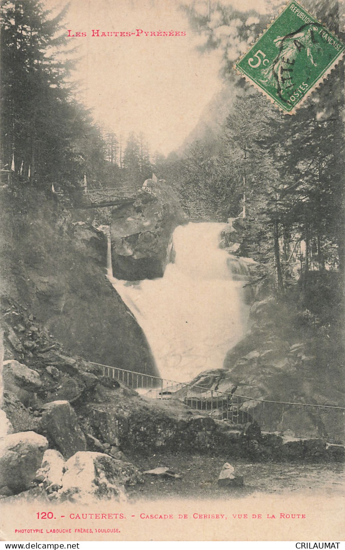 65-CAUTERETS CASCADE DE CERISEY-N°T5312-E/0069 - Saint-Brice-sous-Forêt