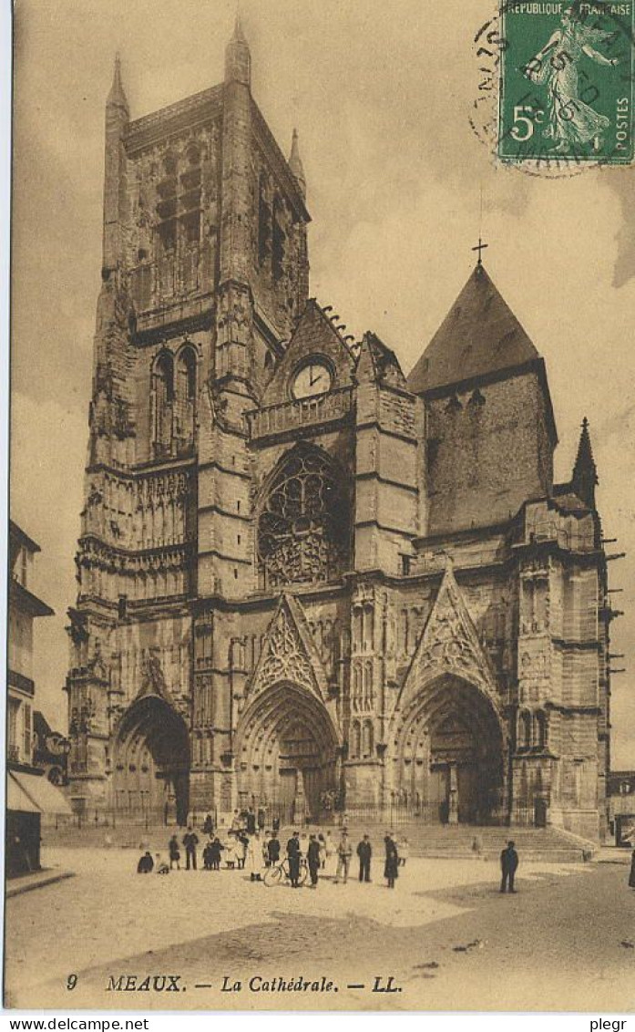 77284 01 03#0 - MEAUX - LA CATHEDRALE - Meaux