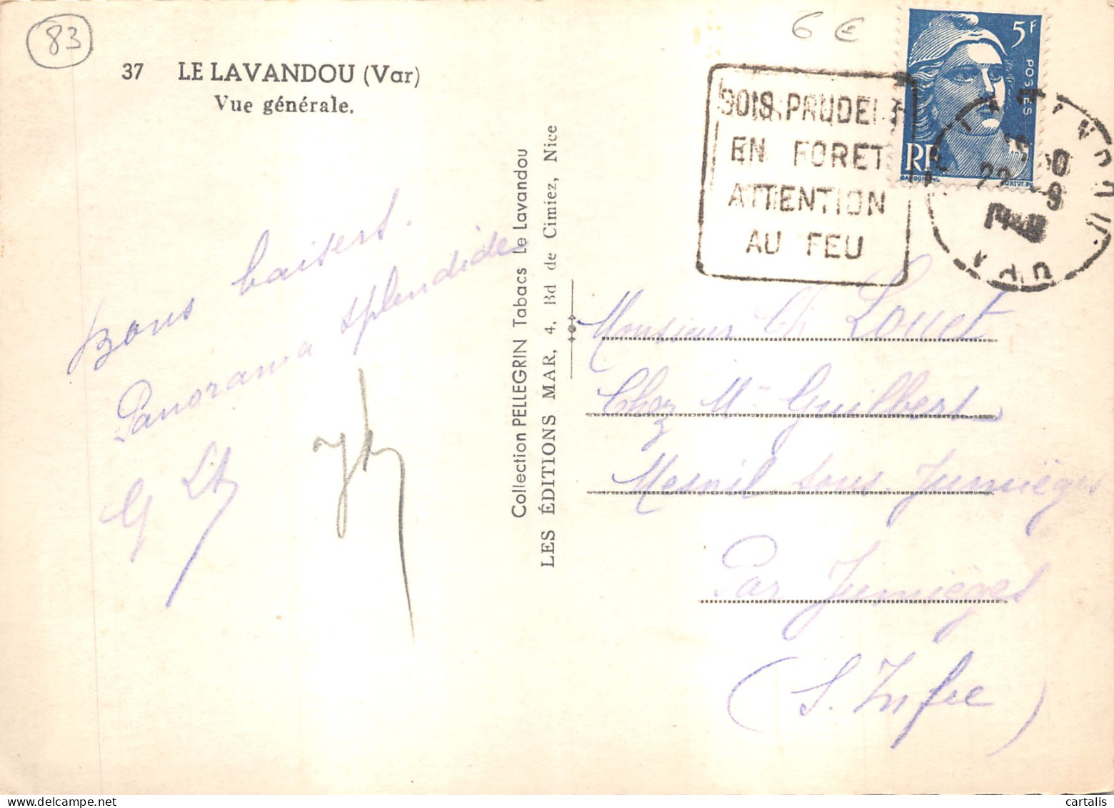 83-LE LAVANDOU-N 594-C/0011 - Le Lavandou