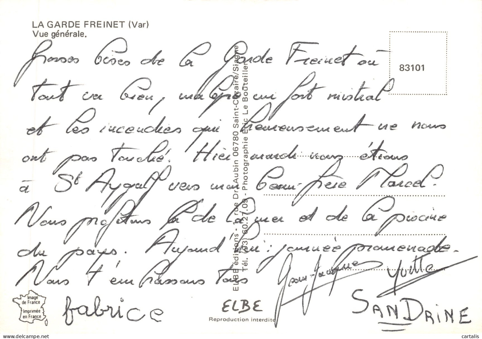83-LA GARDE FREINET-N 594-B/0315 - La Garde Freinet