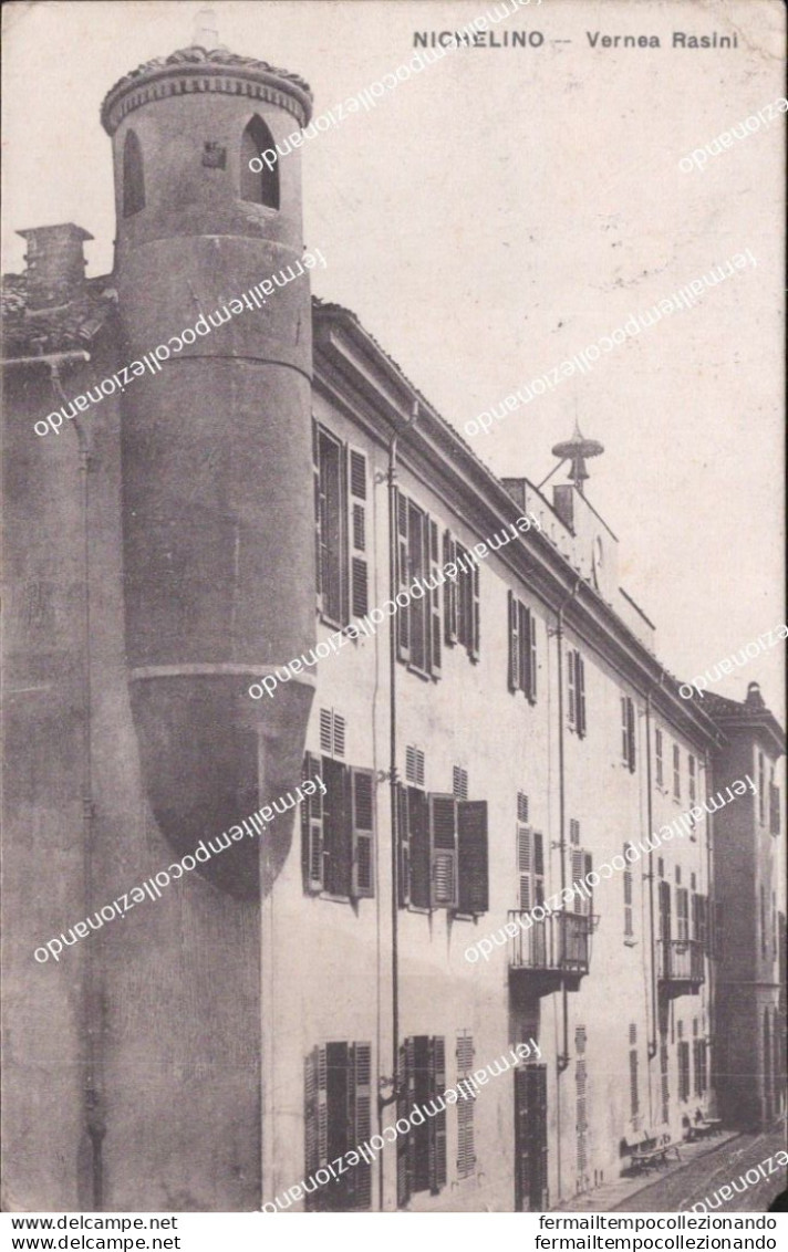 Cm577 Cartolina Nichelino Vernea Rasini Provincia Di Torino 1918 - Other & Unclassified