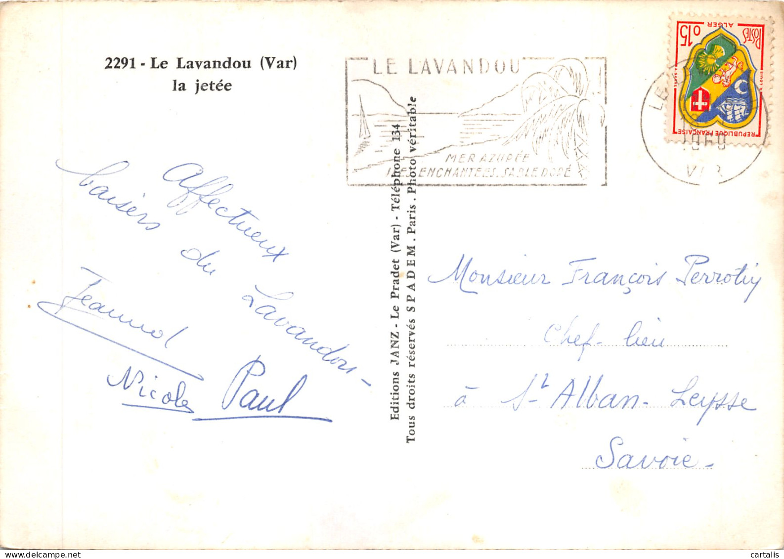 83-LE LAVANDOU-N 594-A/0387 - Le Lavandou