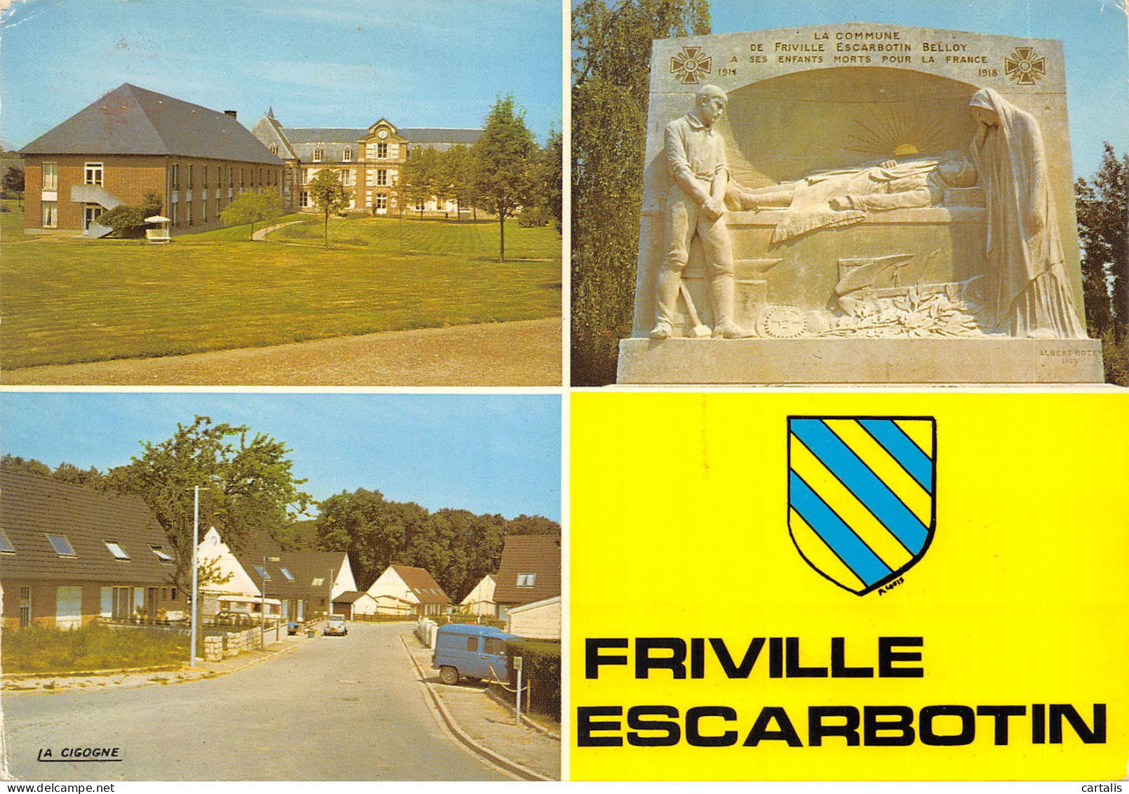 80-FRIVILLE ESCARBOTIN-N 594-A/0125 - Friville Escarbotin