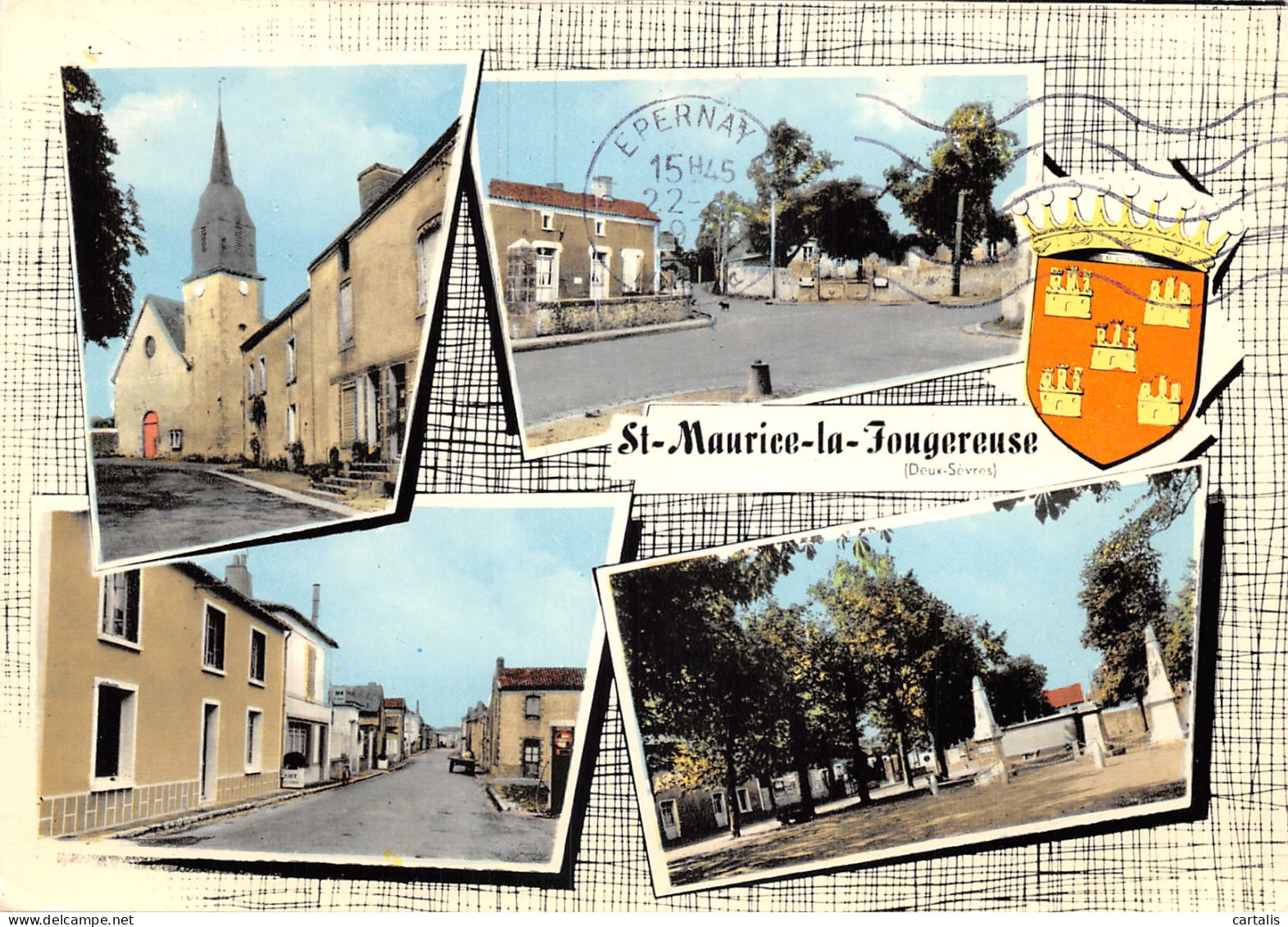 79-SAINT MAURICE LA FOUGEREUSE-N 594-A/0087 - Autres & Non Classés