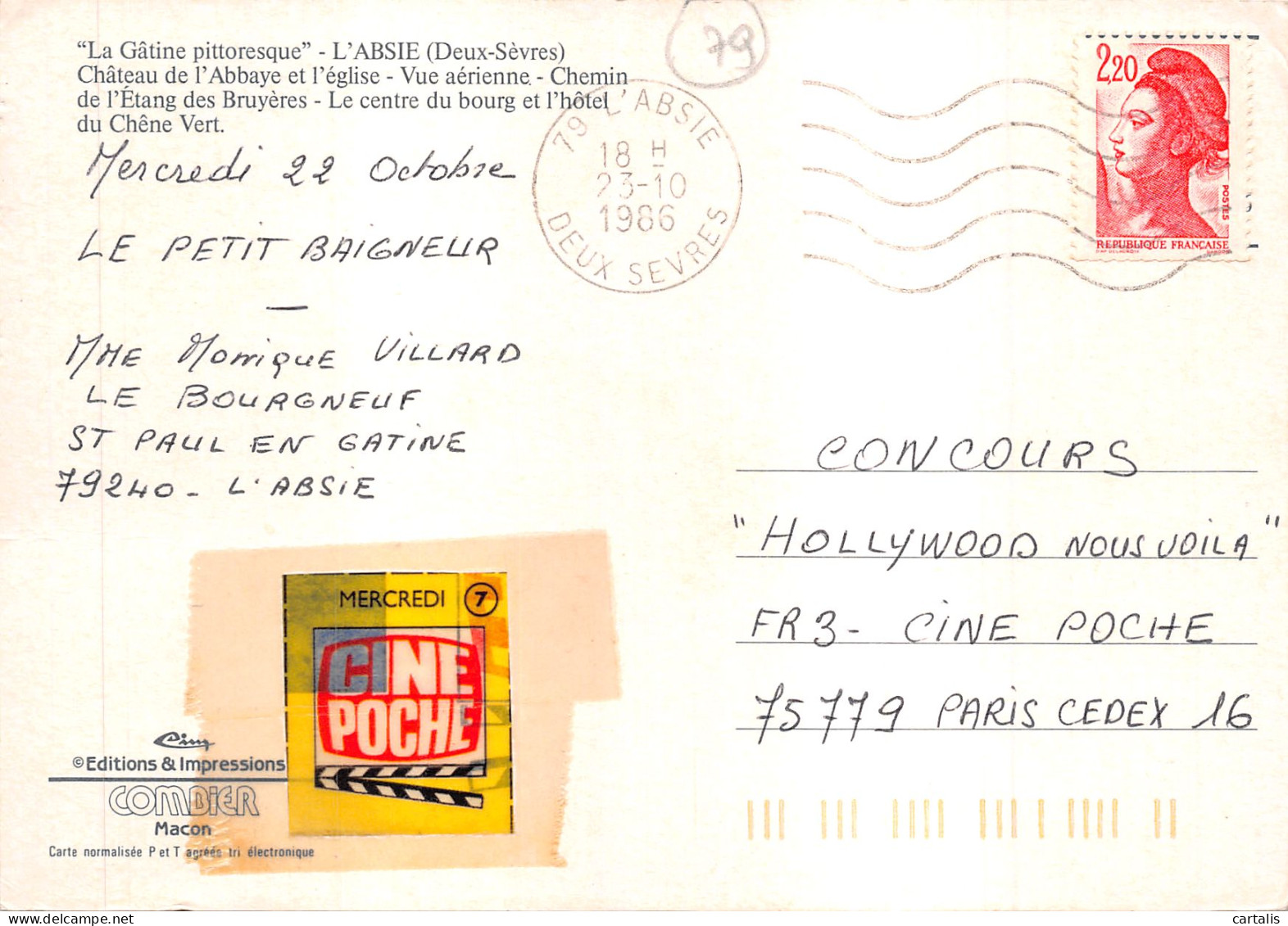 79-L ABSIE-N 594-A/0071 - L'Absie