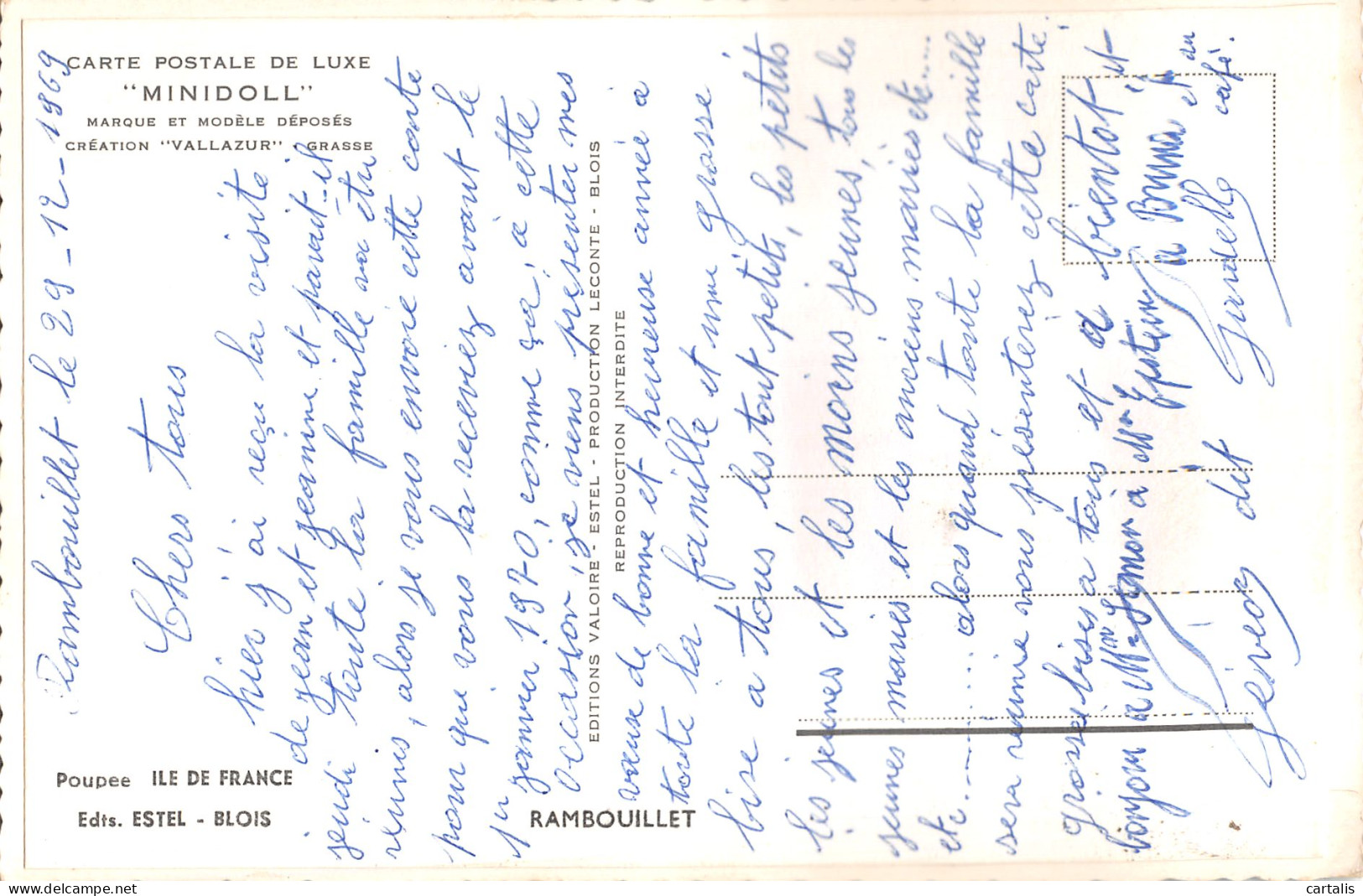 78-RAMBOUILLET-CARTE PARFUMEE-N 594-A/0023 - Rambouillet (Château)