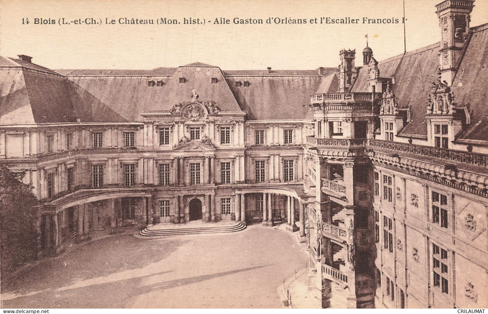 41-BLOIS LE CHATEAU-N°T5312-H/0325 - Blois