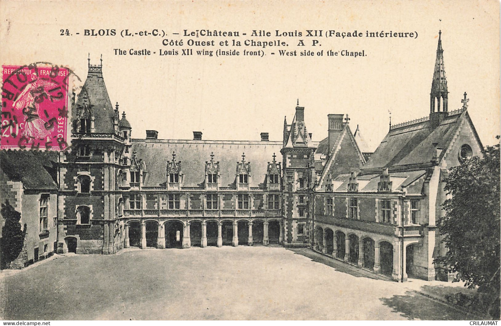 41-BLOIS LE CHATEAU-N°T5312-H/0321 - Blois