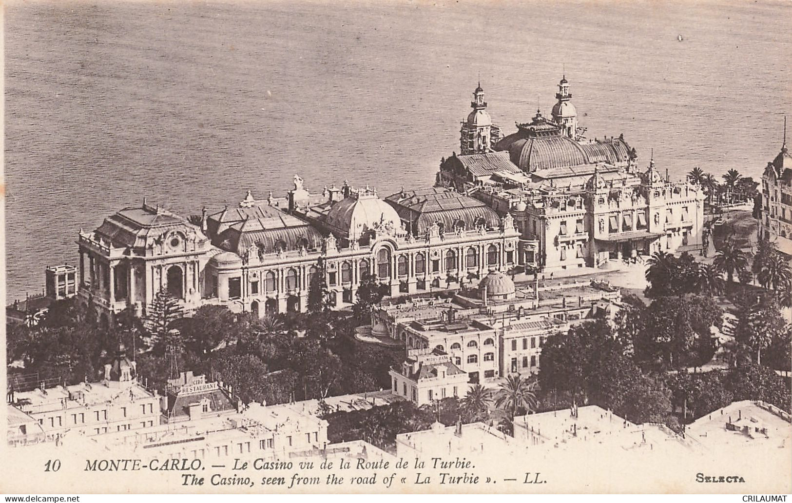 98-MONTE CARLO LE CASINO-N°T5312-H/0151 - Other & Unclassified