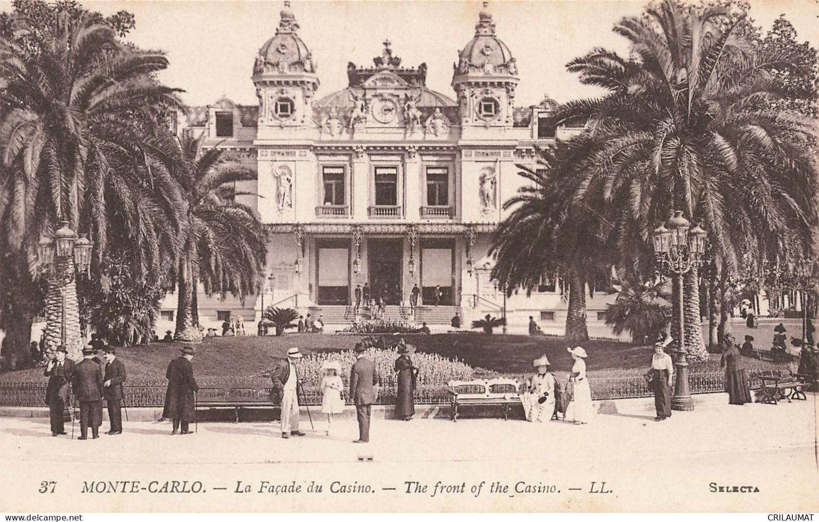98-MONTE CARLO LE CASINO-N°T5312-H/0129 - Other & Unclassified