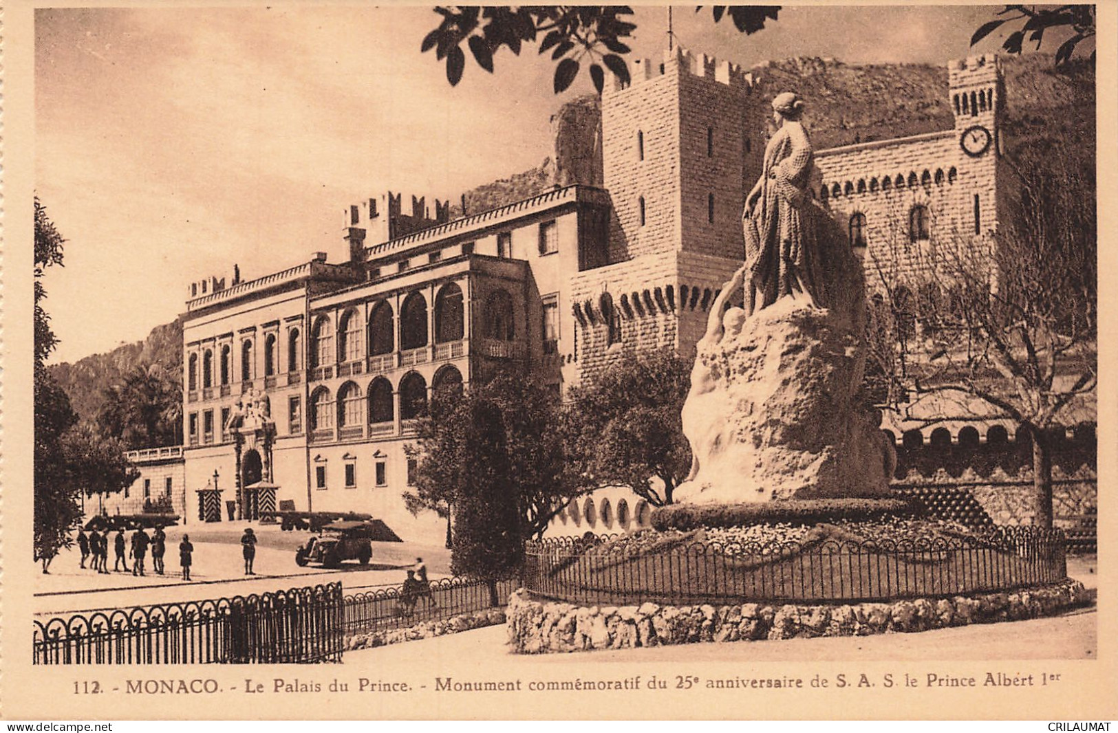 98-MONACO LE PALAIS DU PRINCE-N°T5312-H/0049 - Autres & Non Classés