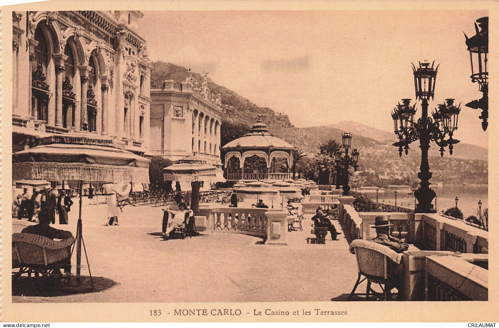 98-MONTE CARLO LE CASINO-N°T5312-H/0045 - Other & Unclassified