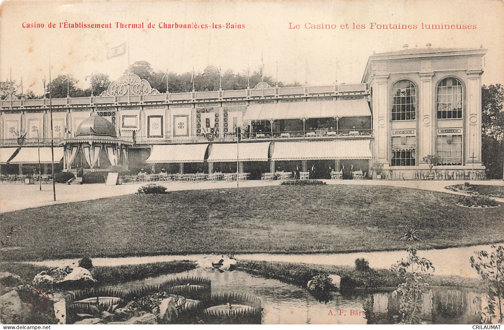 69-CHARBONNIERES LES BAINS-N°T5312-G/0299 - Charbonniere Les Bains