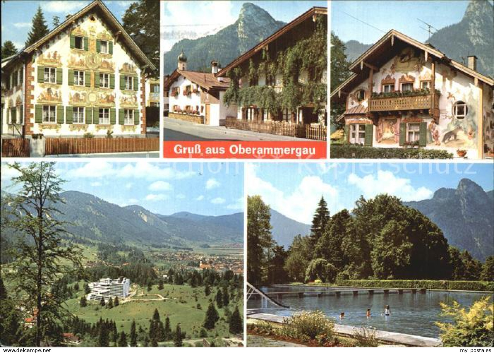 72517469 Oberammergau Tegernsee Teilansichten Oberammergau - Oberammergau