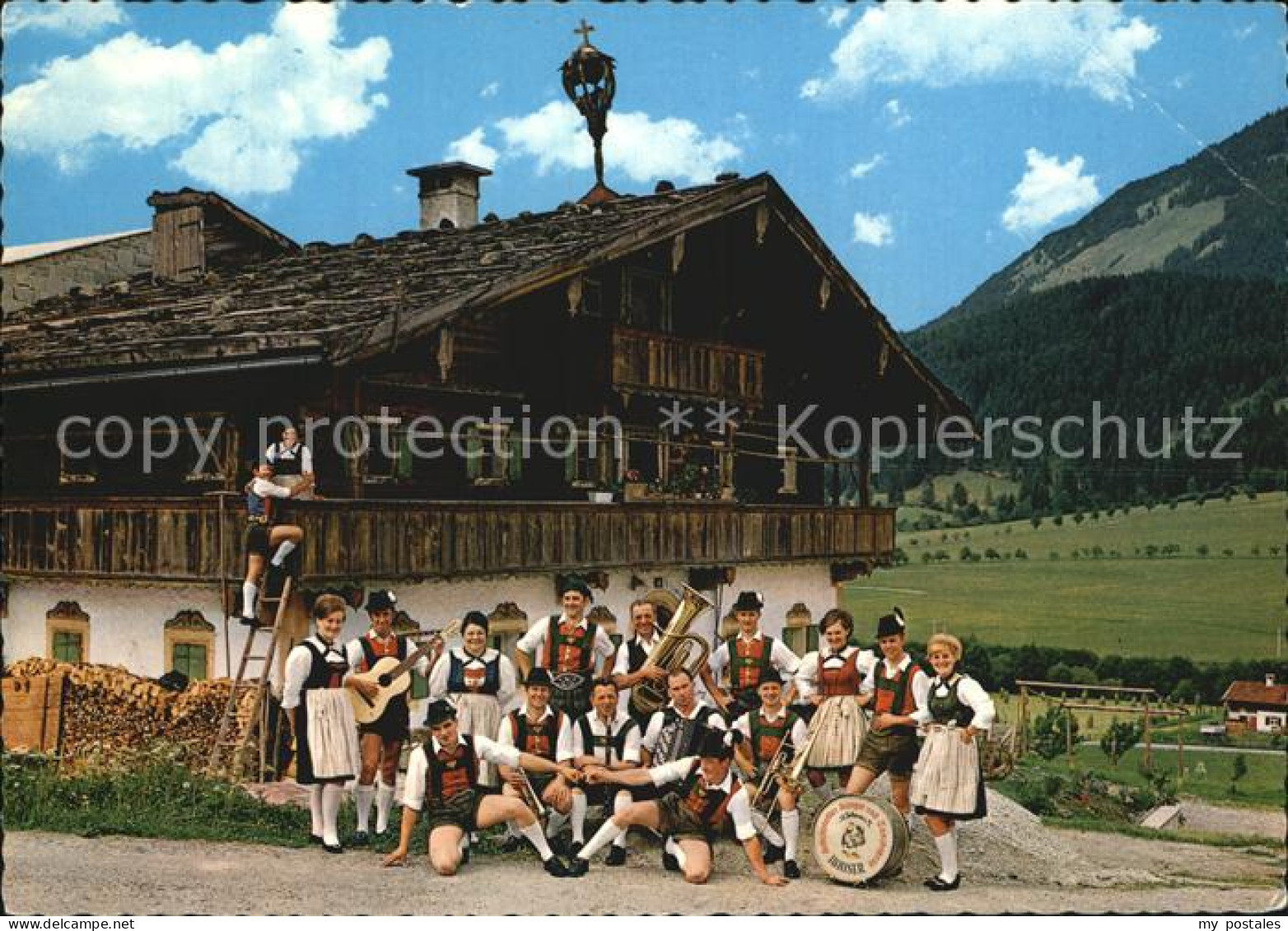 72517453 St Johann Tirol Jodier Tanz Schuhplattlergruppe Hans Hauser  St. Johann - Autres & Non Classés