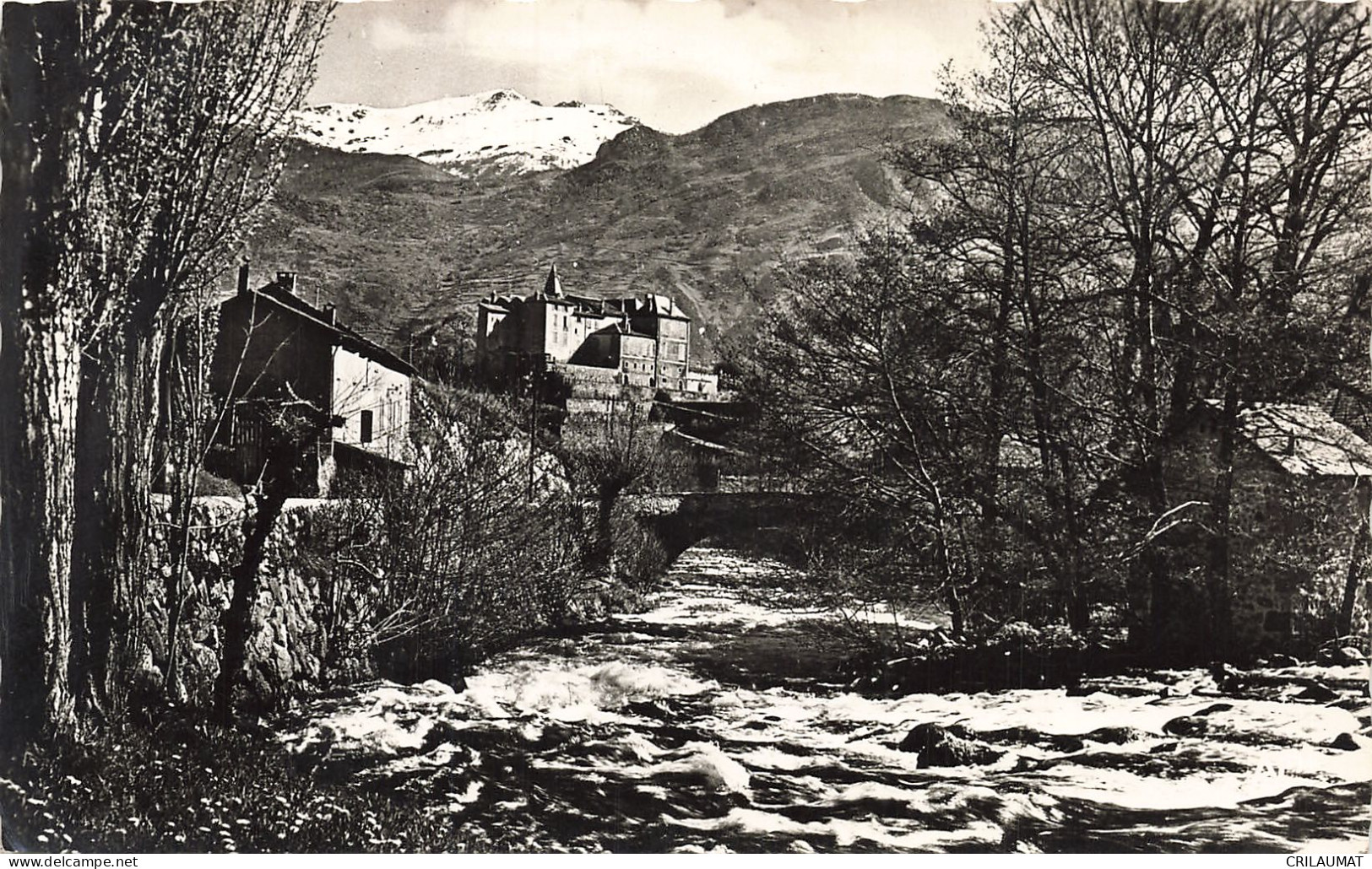 09-LES CABANNES L ASTON ET LE CHATEAU DE GUDANNE-N°T5312-F/0311 - Sonstige & Ohne Zuordnung