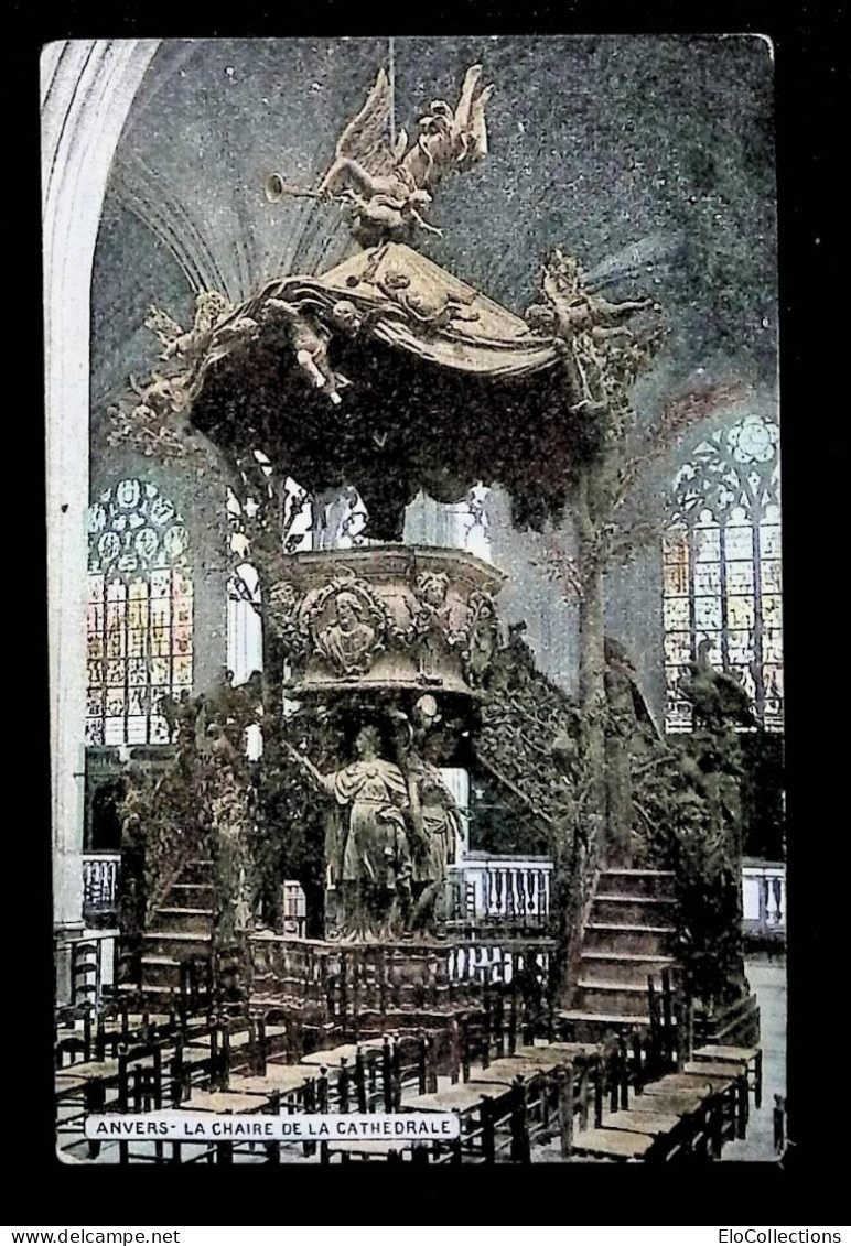 Cp, Belgique, LA CHAIRE DE LA CATHEDRALE, Vierge, Ed. EDN - Andere & Zonder Classificatie