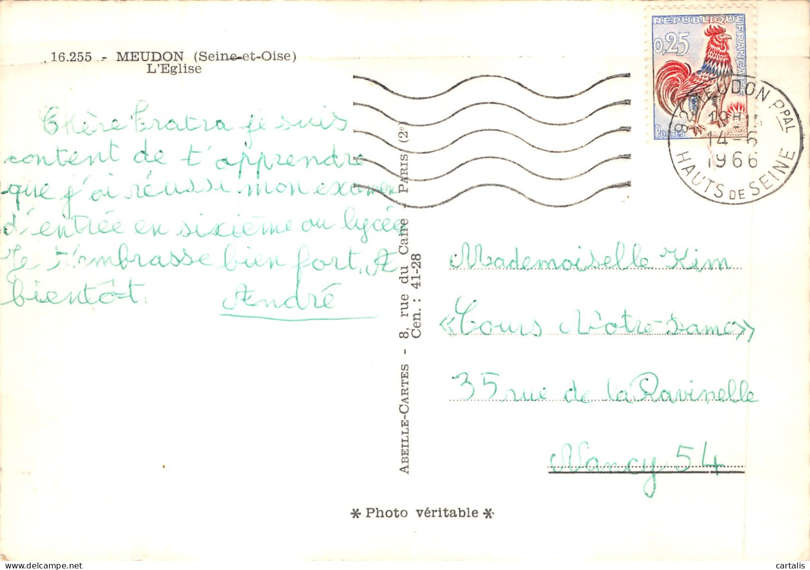 92-MEUDON-N 595-A/0261 - Meudon