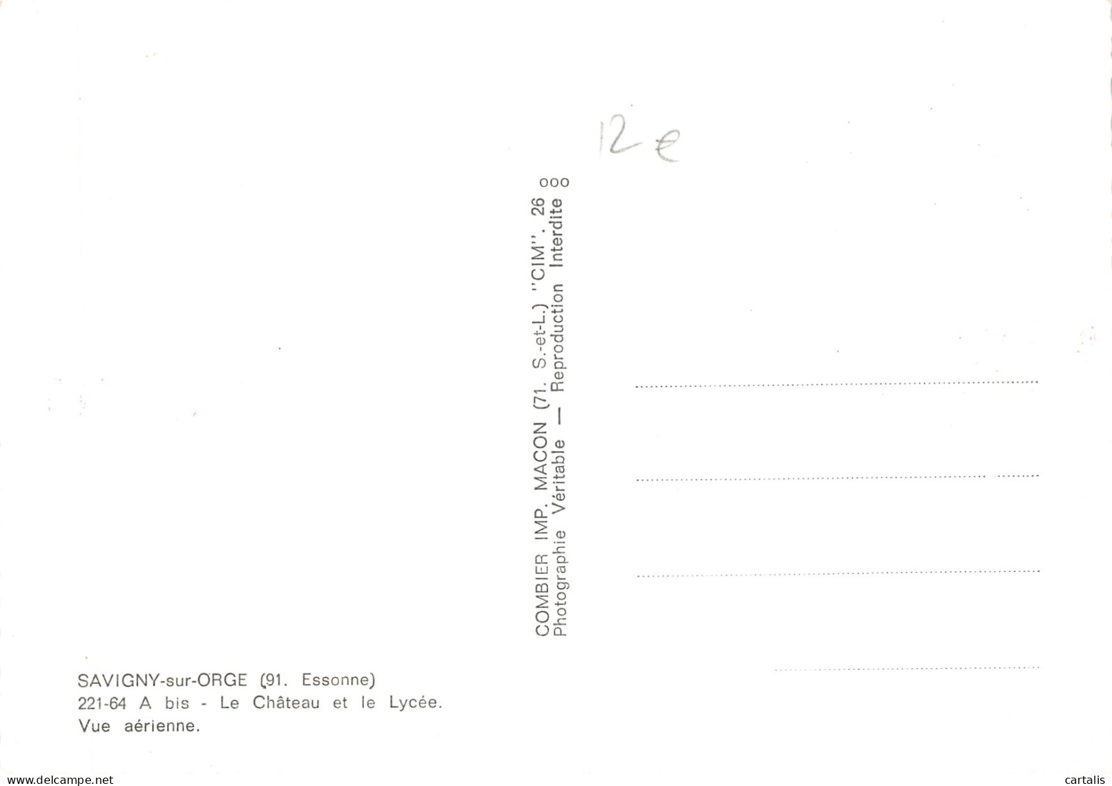 91-SAVIGNY SUR ORGE-N 595-A/0189 - Savigny Sur Orge