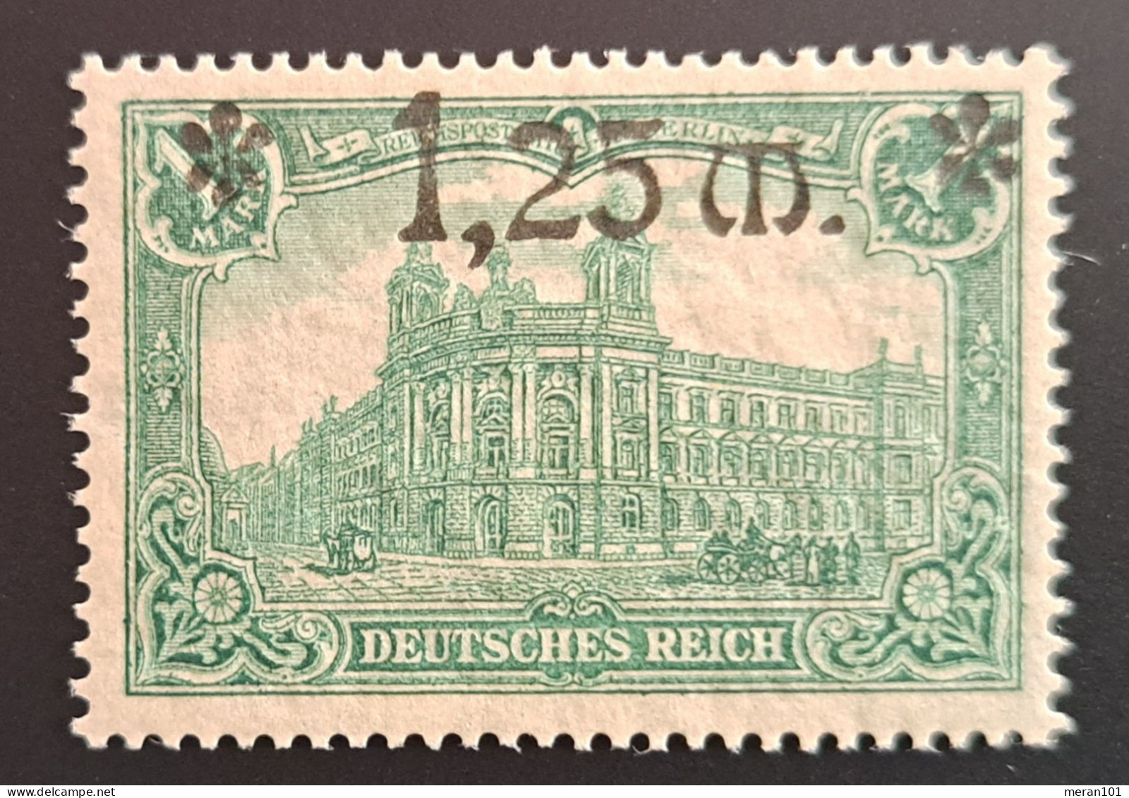 Deutsches Reich 1920, Mi 116II, MNH(postfrisch), Geprüft - Nuevos