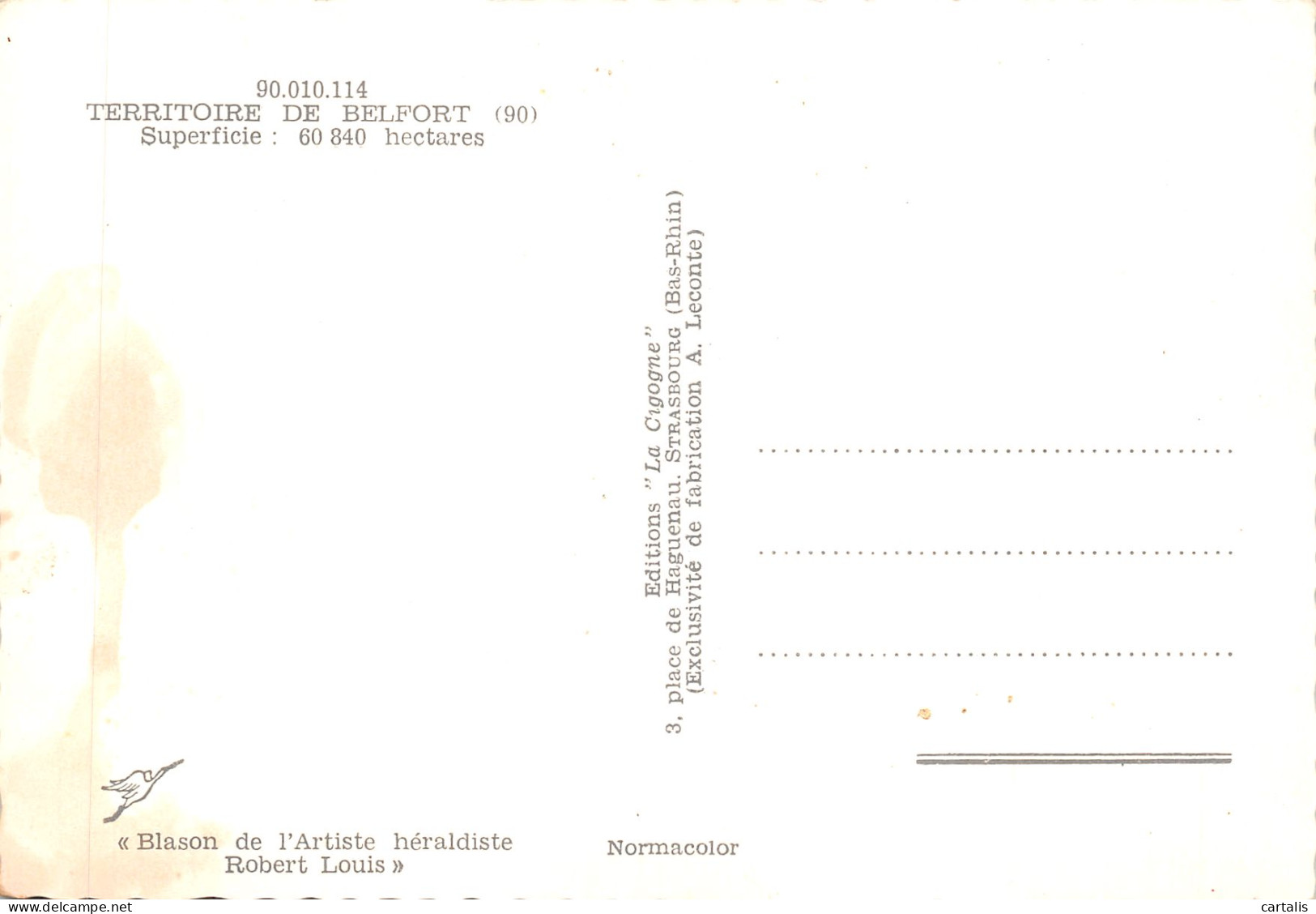 90-PANORAMA DU TERRITOIRE DE BELFORT-N 595-A/0055 - Other & Unclassified