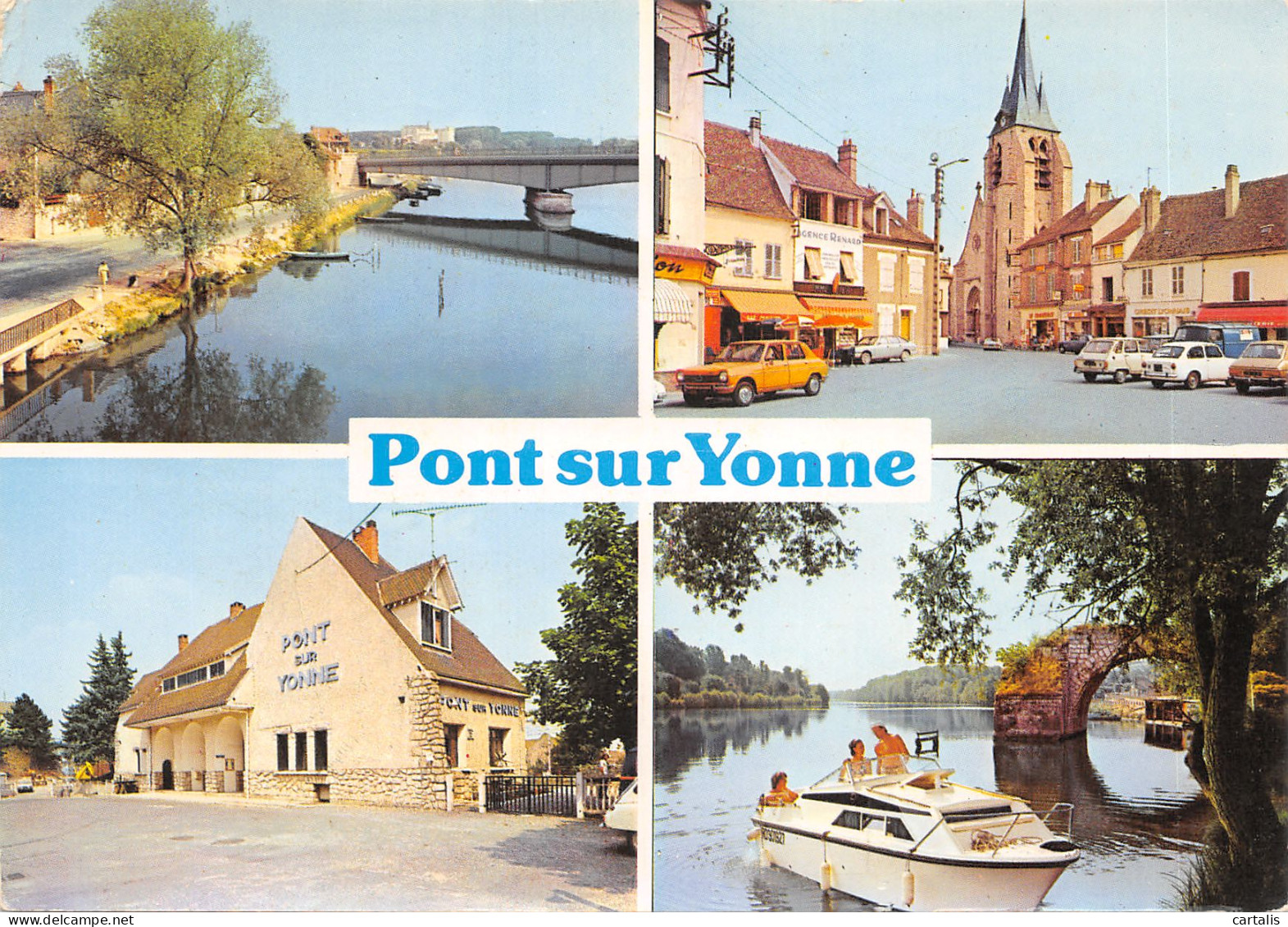 89-PONT SUR YONNE-N 594-D/0273 - Pont Sur Yonne