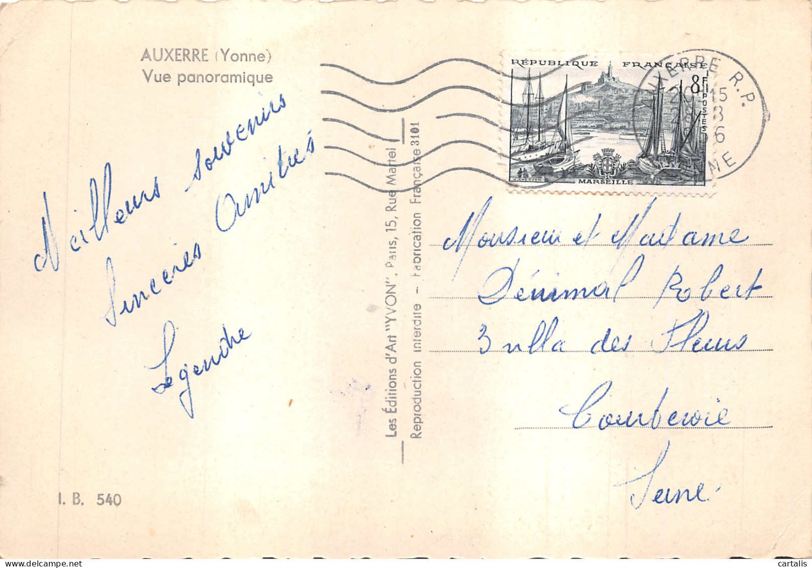 89-AUXERRE-N 594-D/0193 - Auxerre