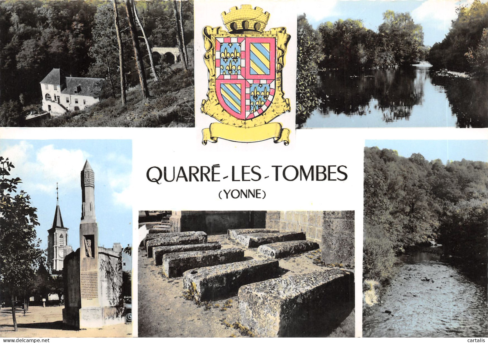 89-QUARRE LES TOMBES-N 594-D/0187 - Quarre Les Tombes