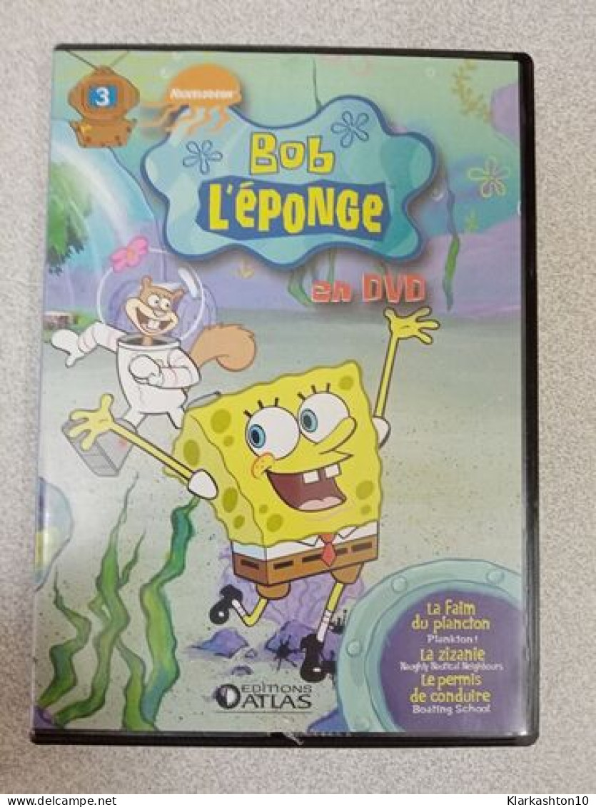 DVD - Bob L'éponge - Volume 3 - La Faim Du Plancton La Zizanie Le Permis De Conduire - Other & Unclassified