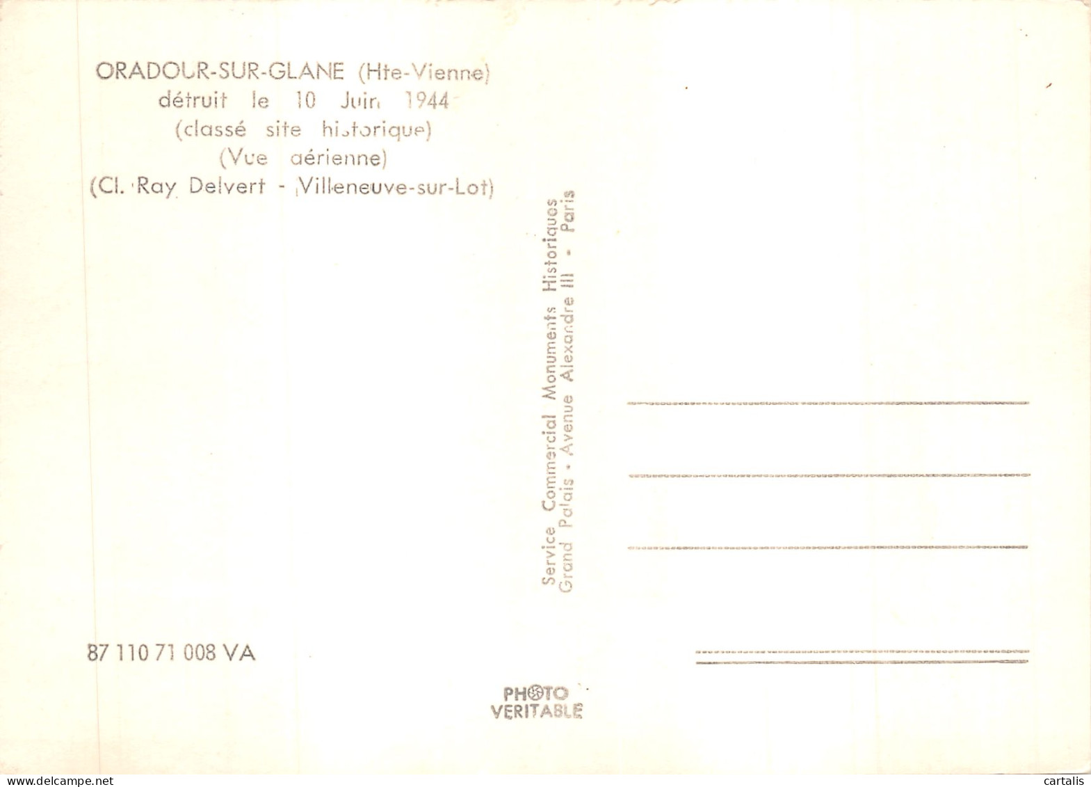 87-ORADOUR SUR GLANE-N 594-D/0001 - Oradour Sur Glane